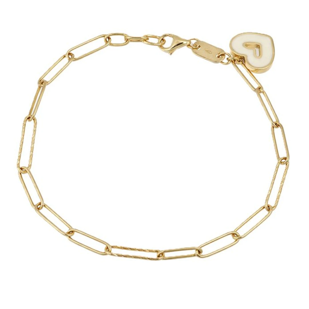 No reserve price - Bracelet - 18 kt. Yellow gold - Made in Italy - Handmade