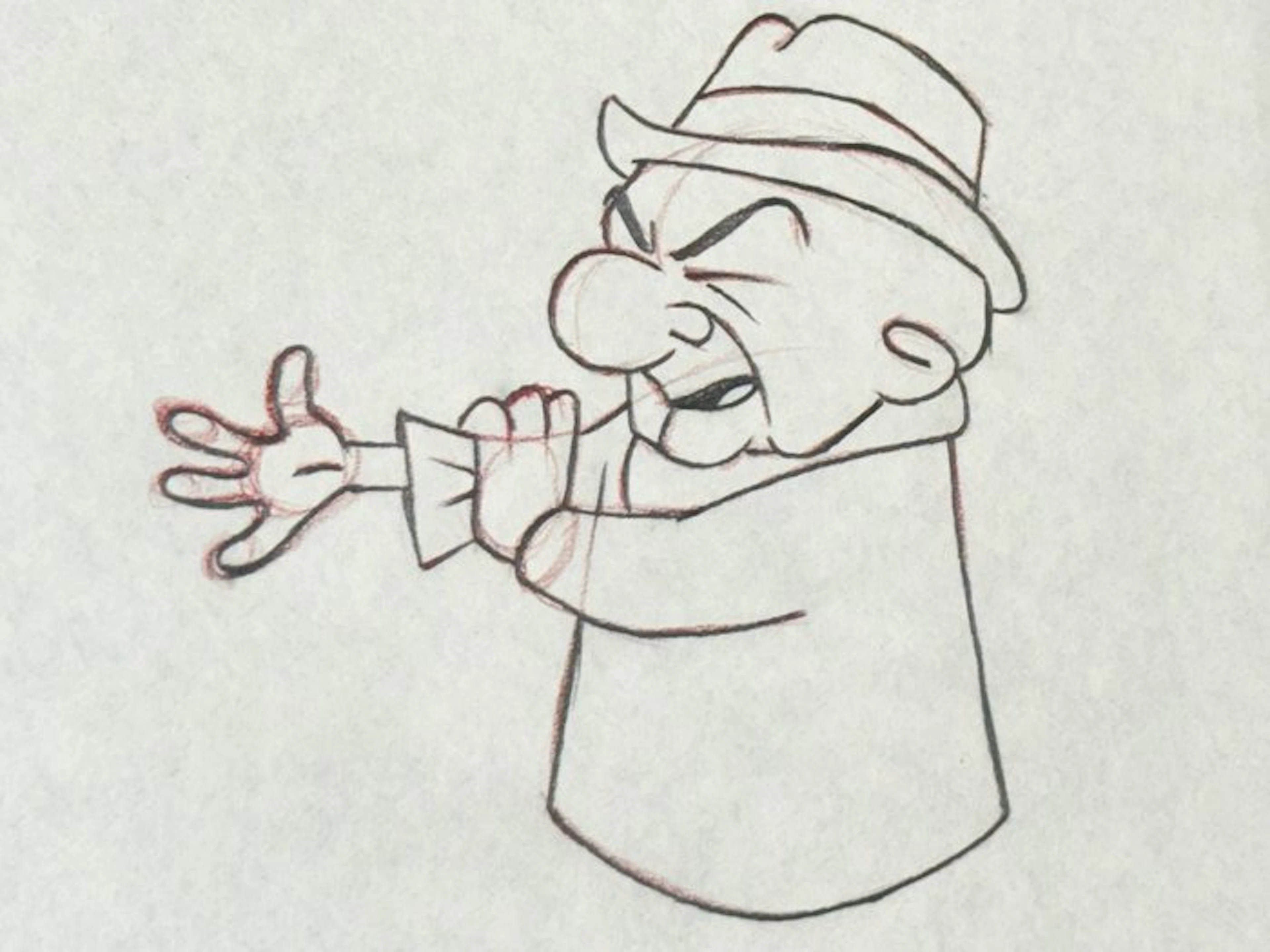 Mister Magoo (1960) - 1 Original animation drawing of Mr. Magoo