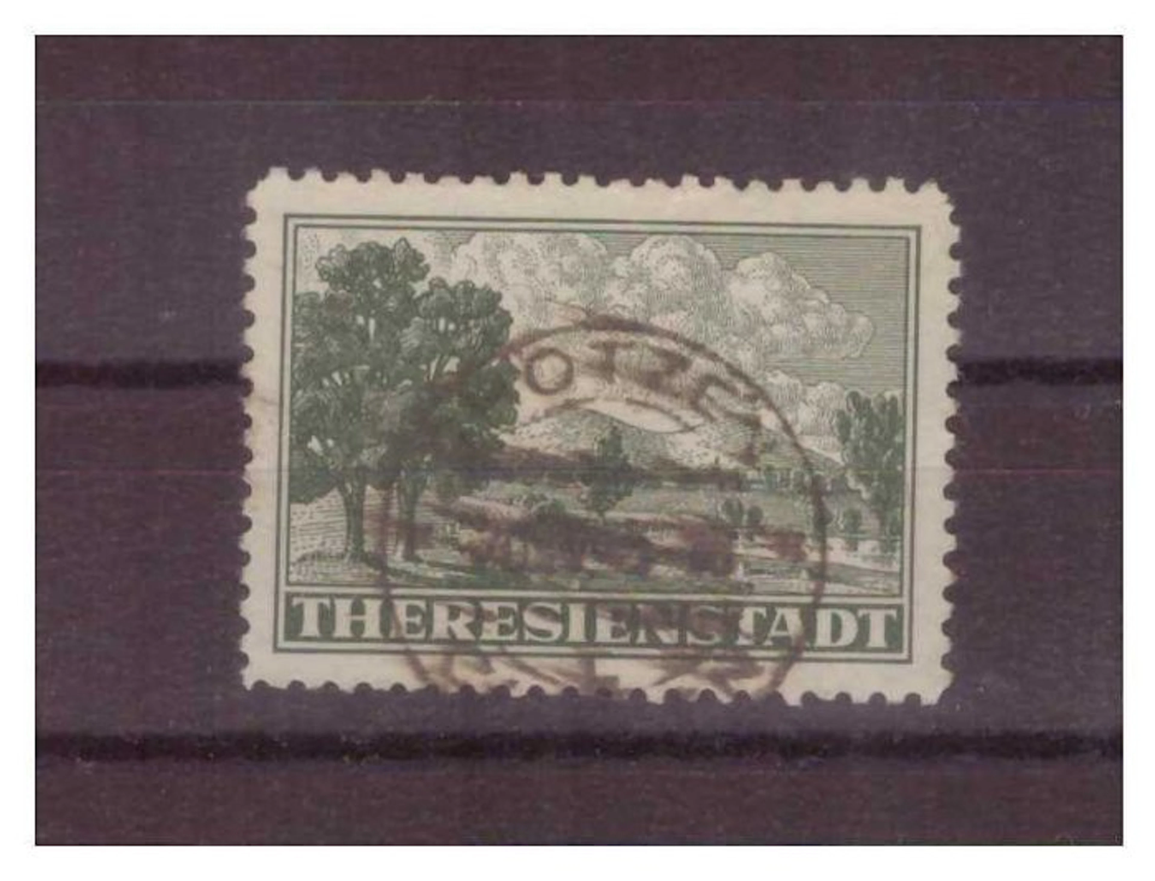 Bohemia and Moravia - Bohemia and Moravia THERESIENSTADT Z1 stamped