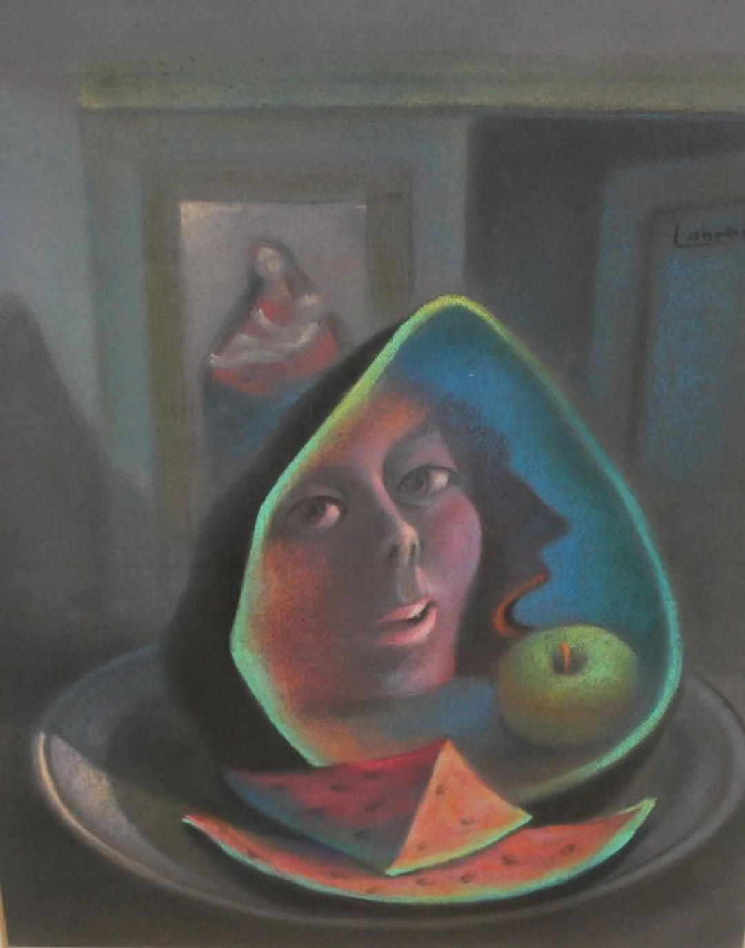 Bernardino Labrada Muñoz (1934) - Mujer con sandía