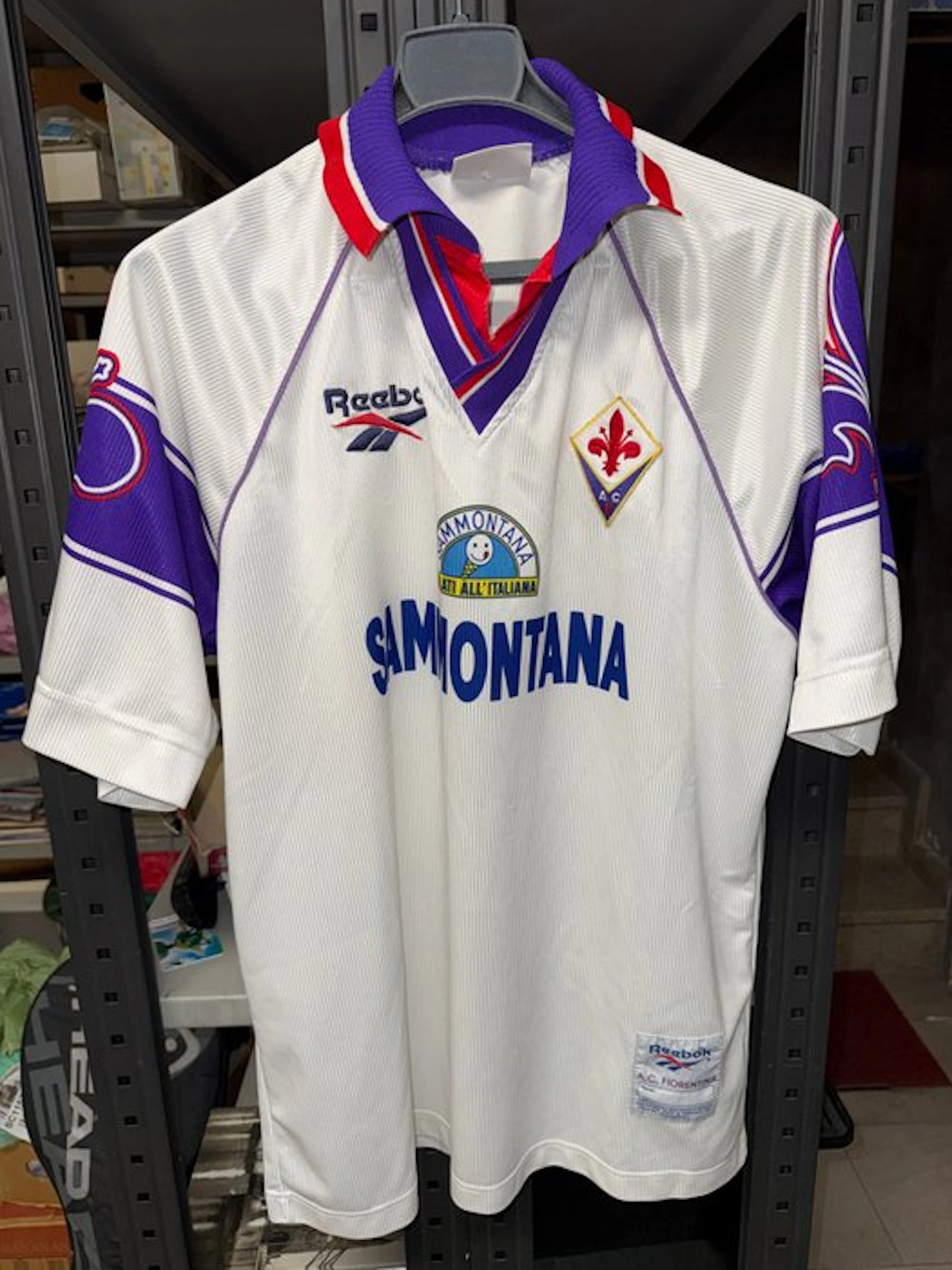 Fiorentina - Italian Football League - 1996 - Football shirt