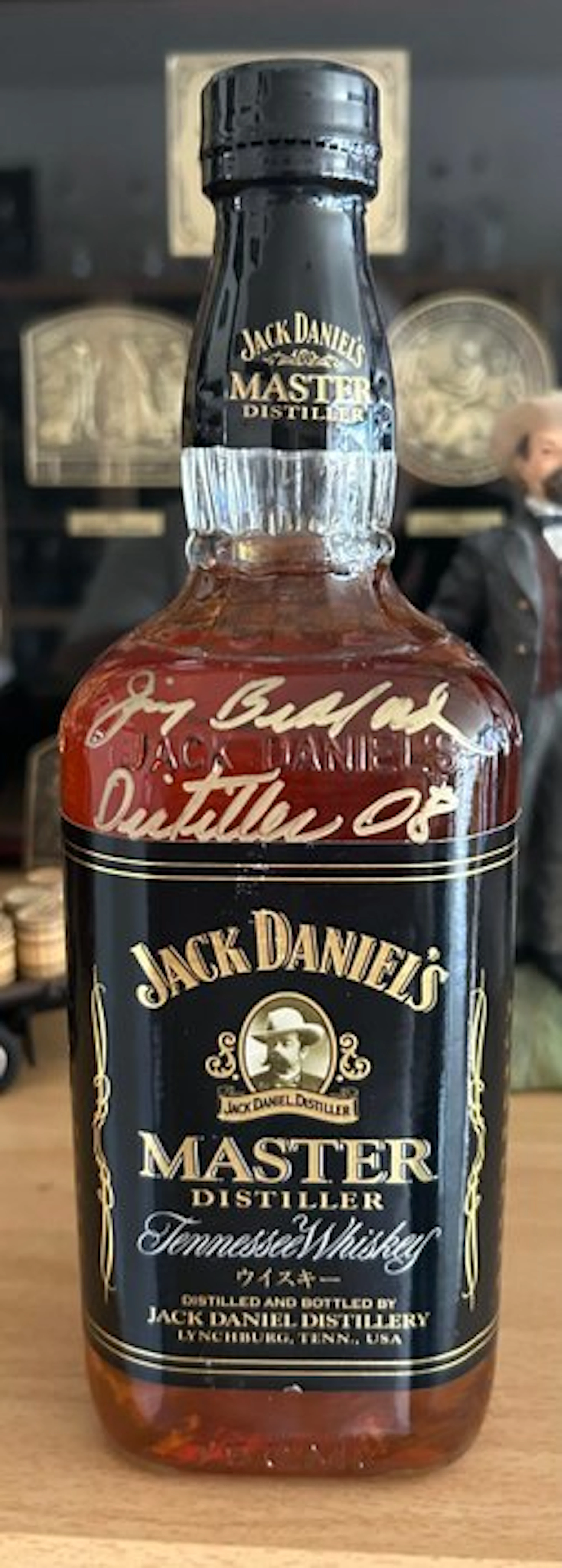 Jack Daniel's Master Distiller - signed by Jimmy Bedford - b. 1993 - 750ml