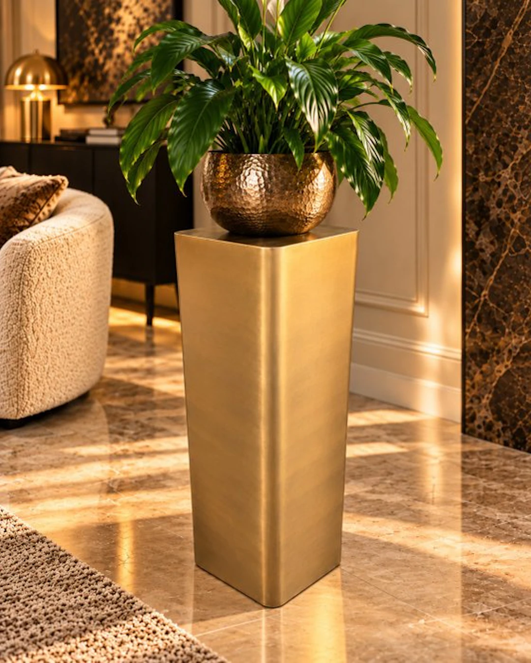 Pedestal - Metal - Luxury 80cm