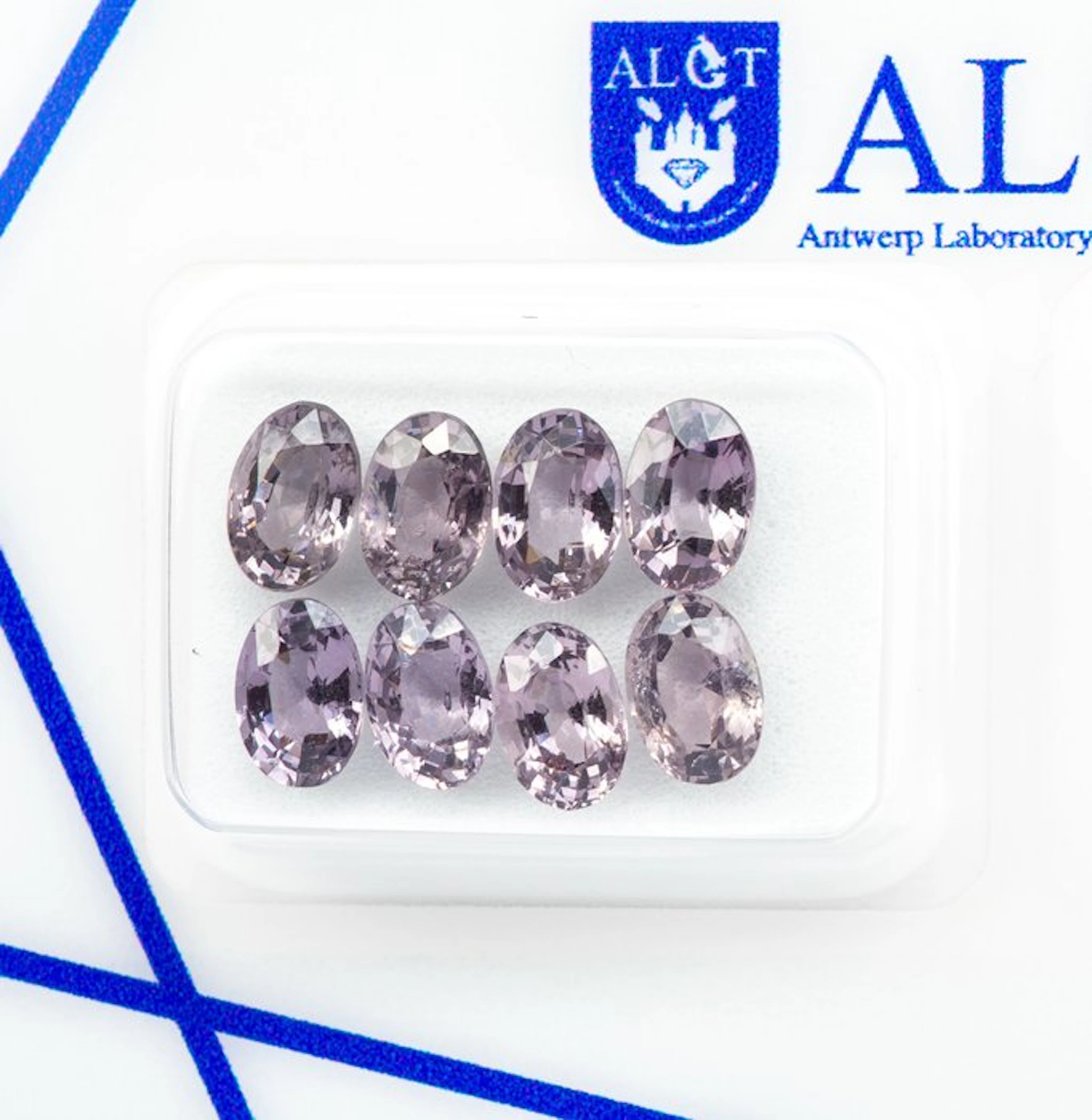 No reserve price - 8 pcs Spinel - 4.58 ct - Antwerp...
