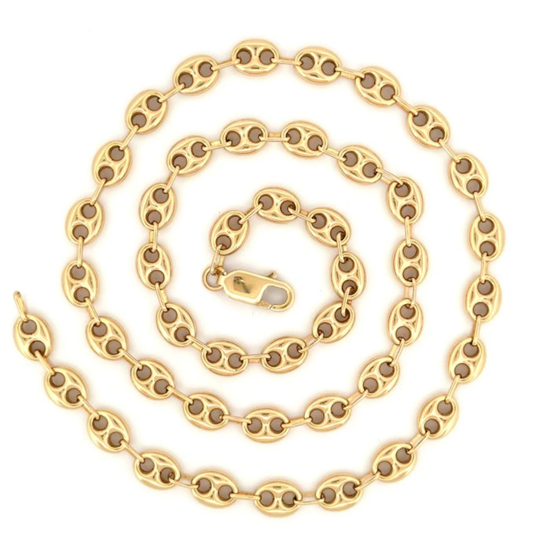 Handmade - Necklace - Marinara - 22.3 g - 18 kt. Yellow gold