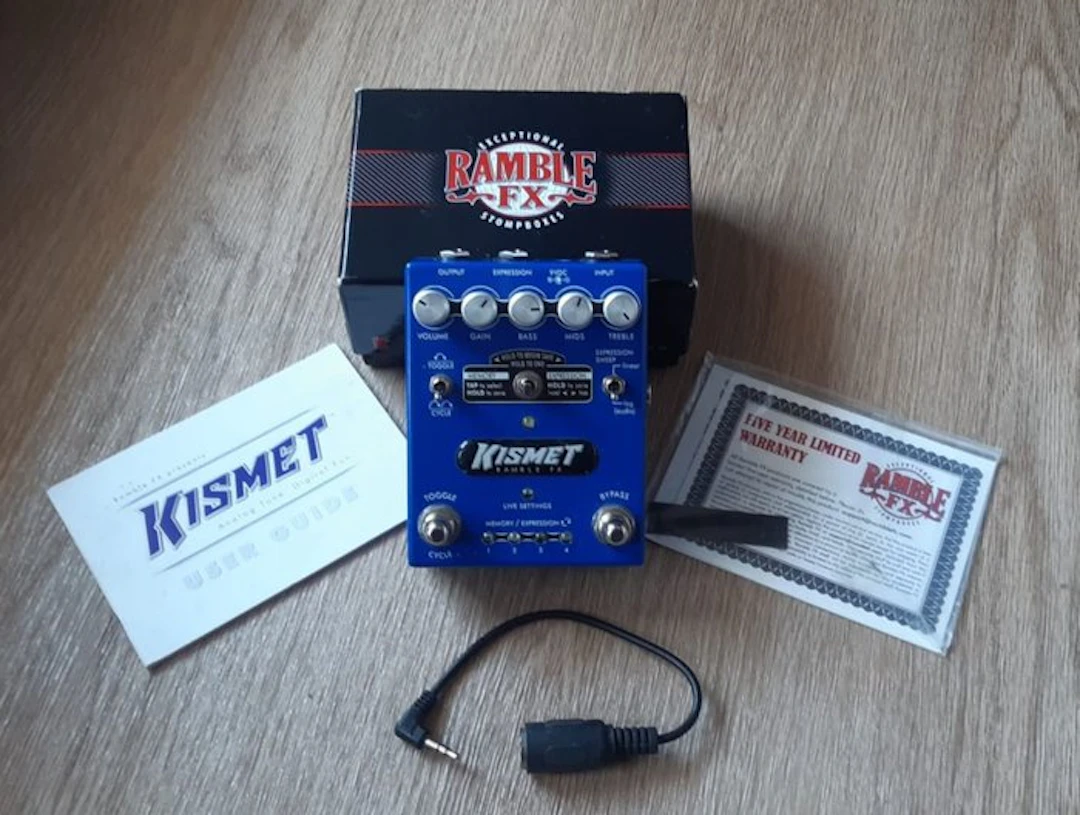Rumble FX Kismet Overdrive/Distortion Analogico Midi...