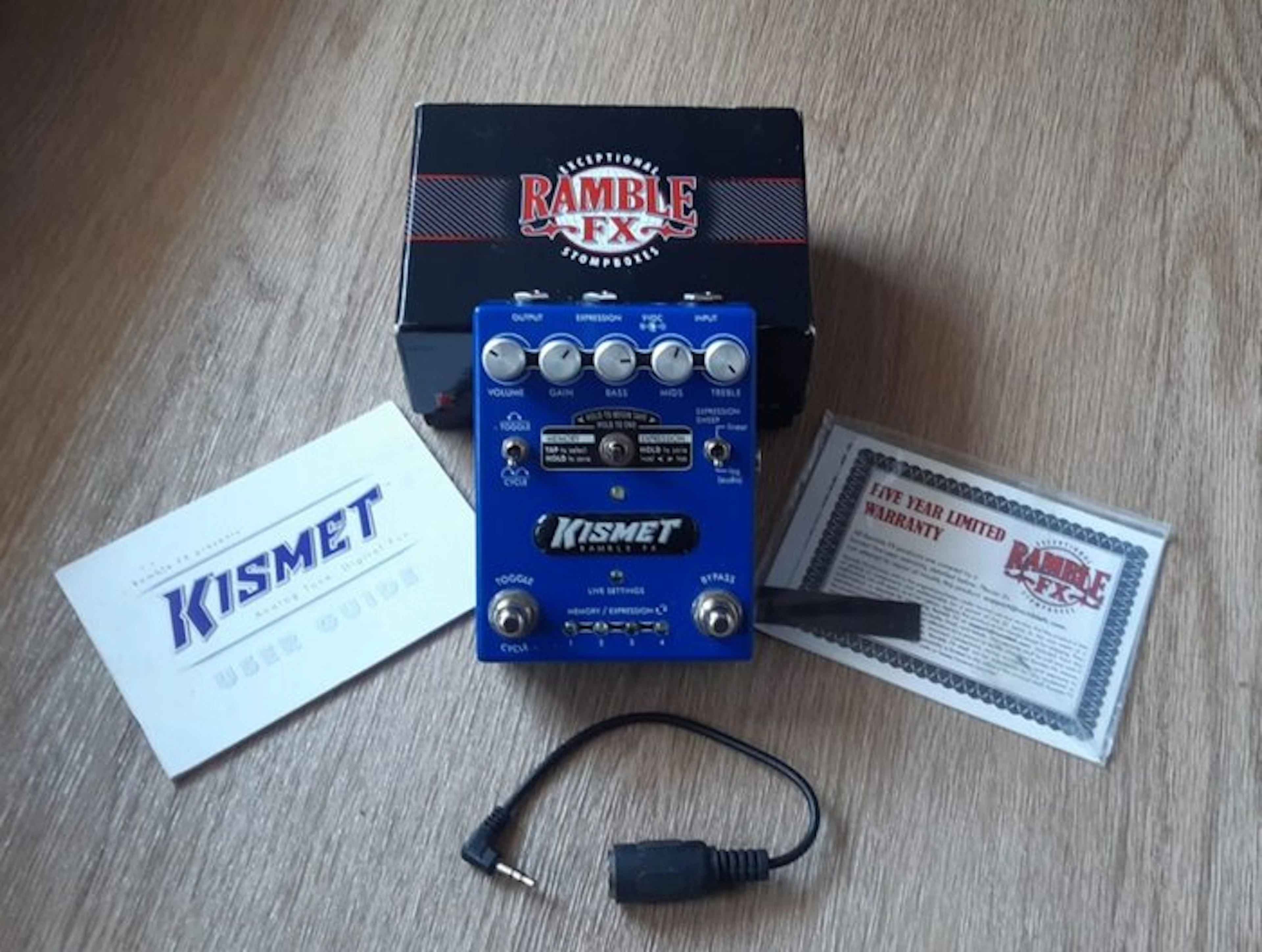 Rumble FX Kismet Overdrive/Distortion Analogico Midi...