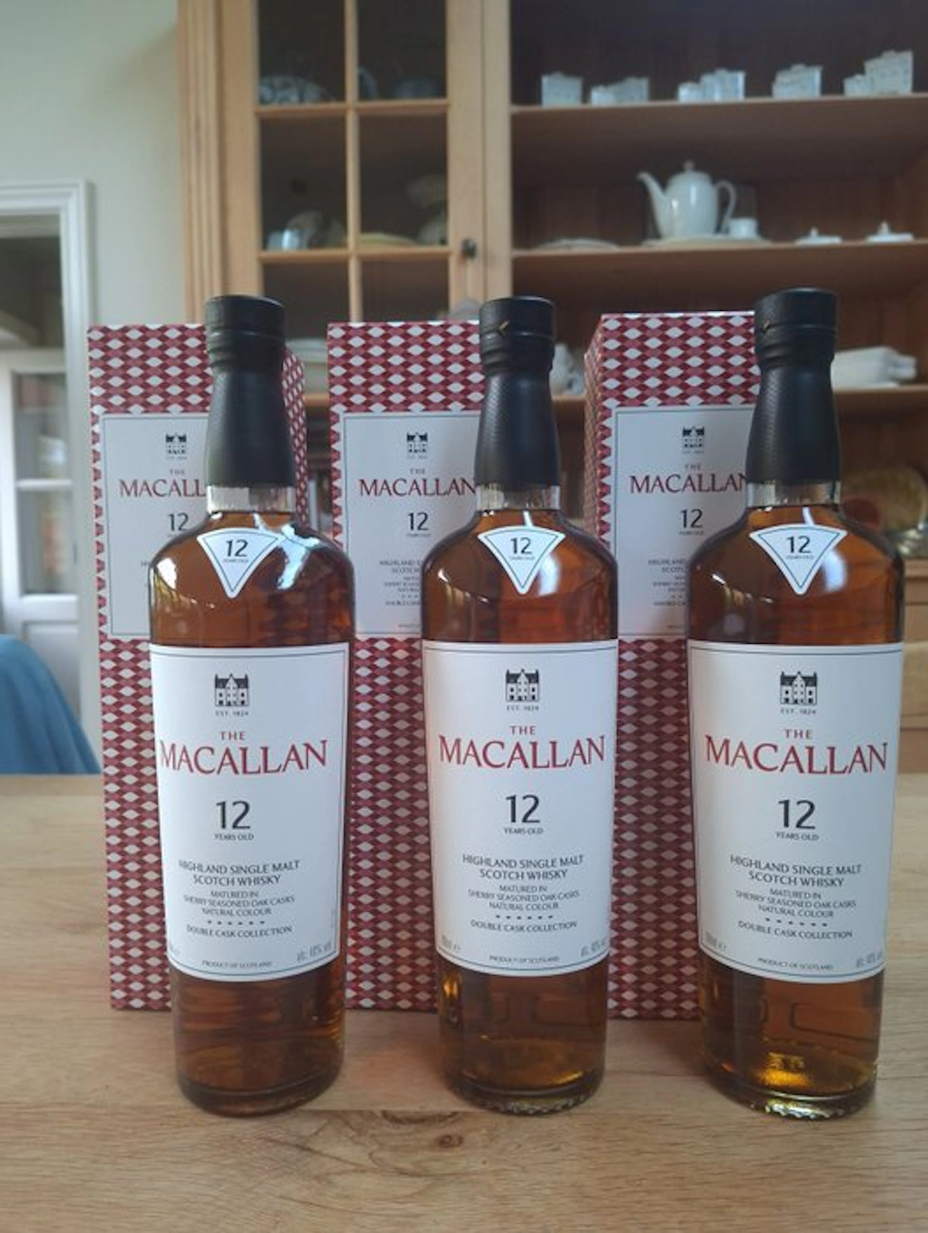 Macallan 12 years old Double Cask Collection - 700ml - 3 bottles