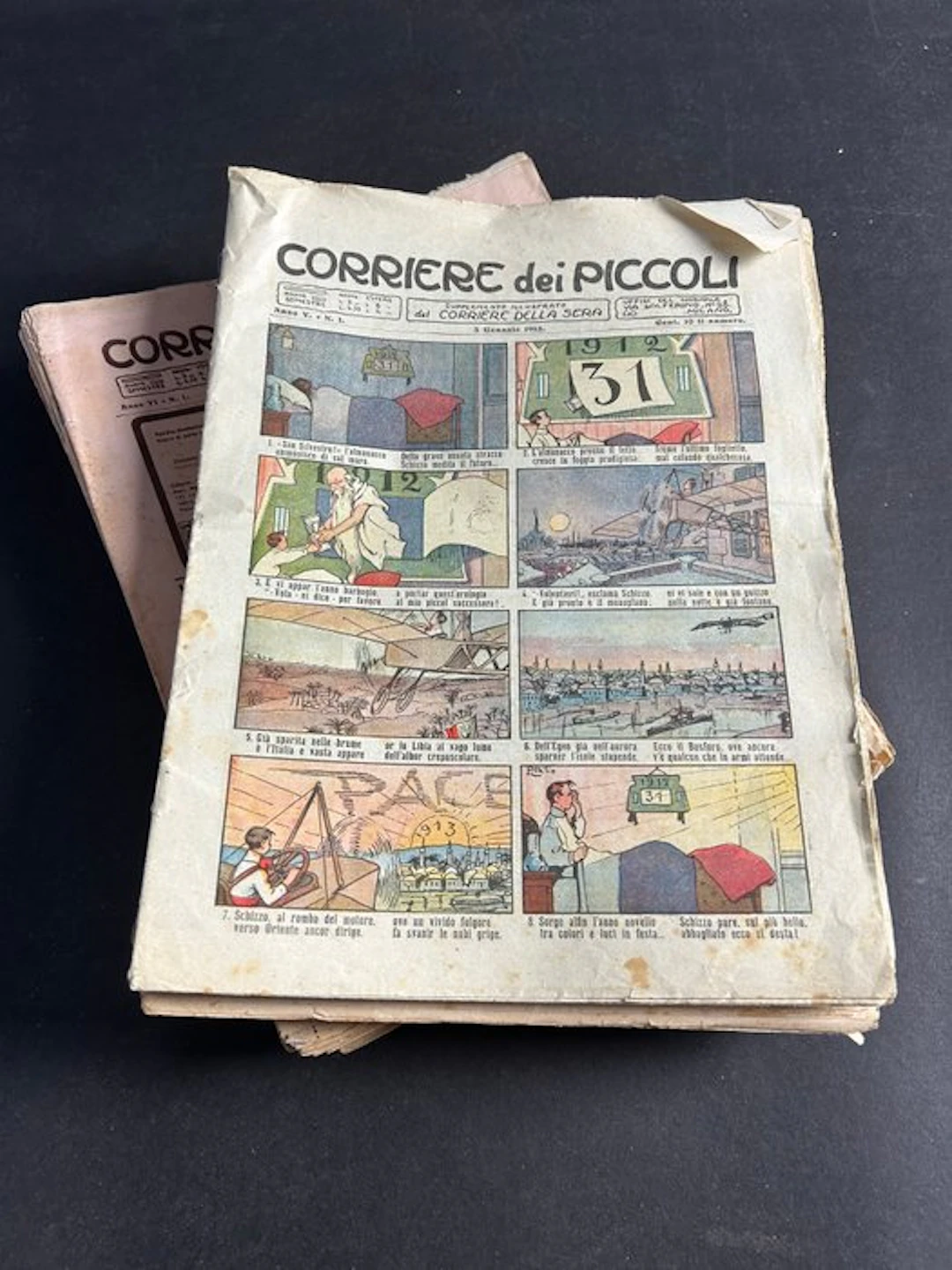 Corriere dei Piccoli 34x giornali anno V - 39x giornali...