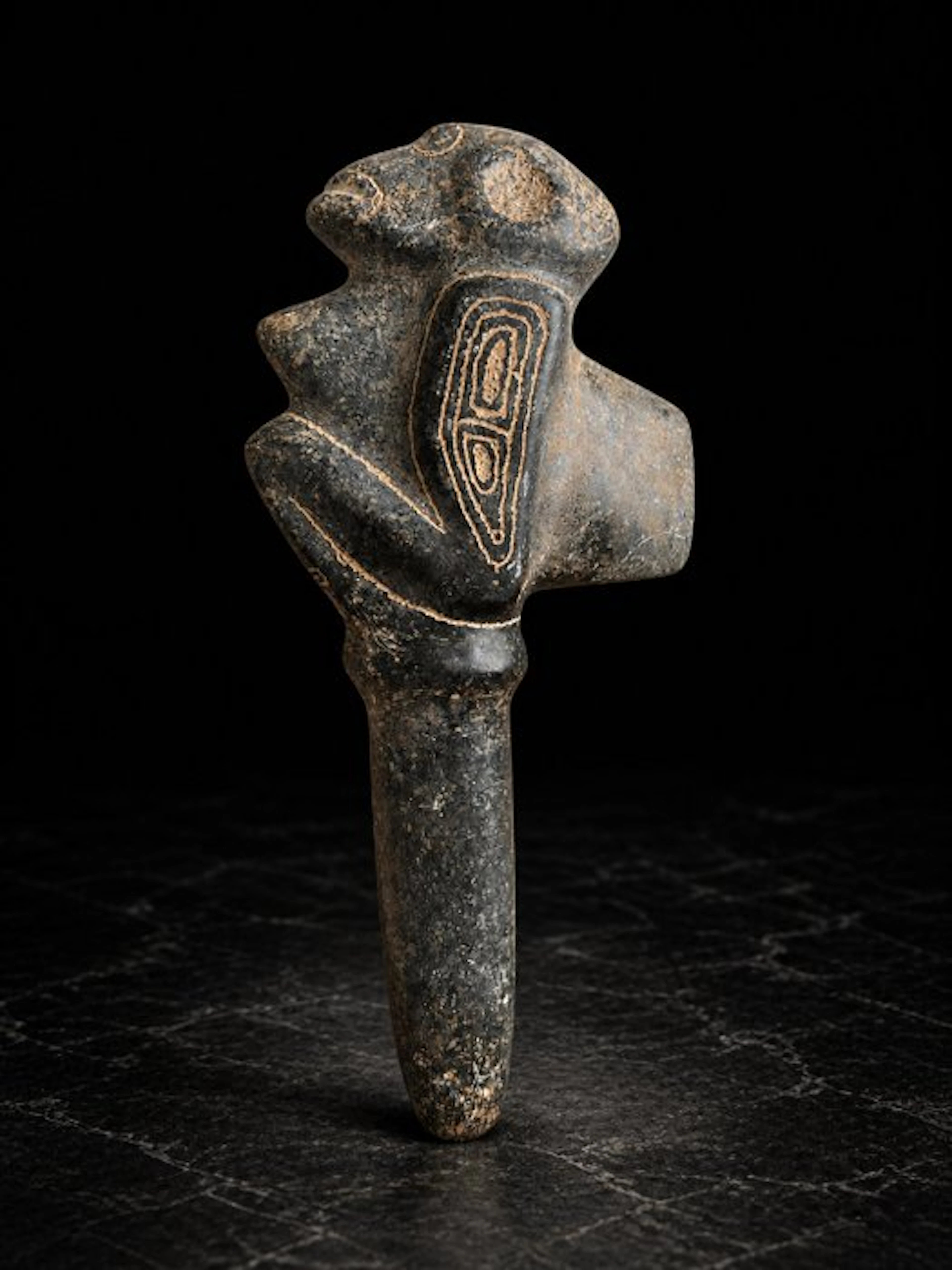 Taino Culture 10th to 15th Century AD Diorite Ceremonial...