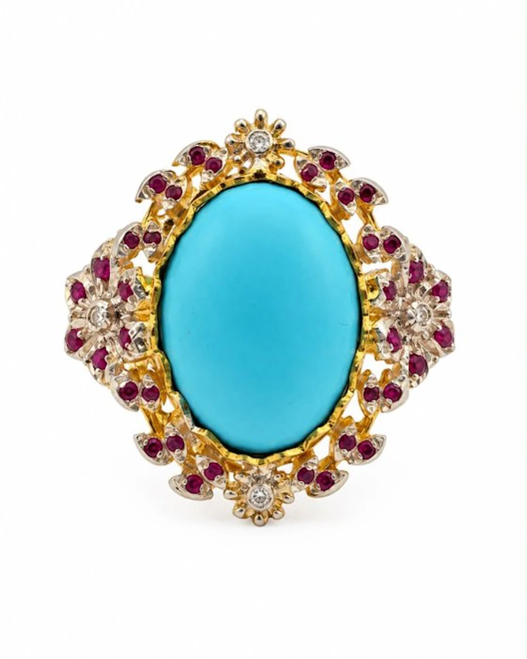 No reserve price - Statement ring - 9 kt
