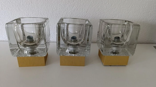 Peill & Putzler - Ceiling lamp (3) - Glass - Peill und Putzler ICE Cub