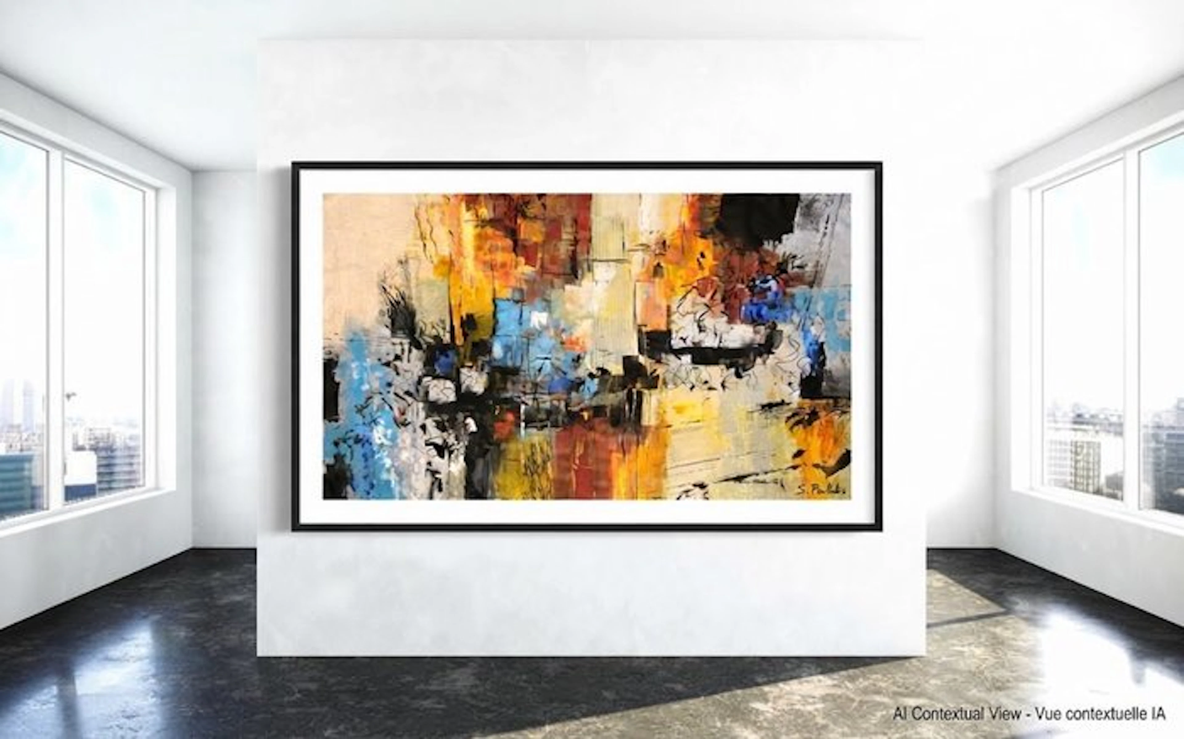 Dam Domido - The butterfly's choreography - 155 x 90 cm