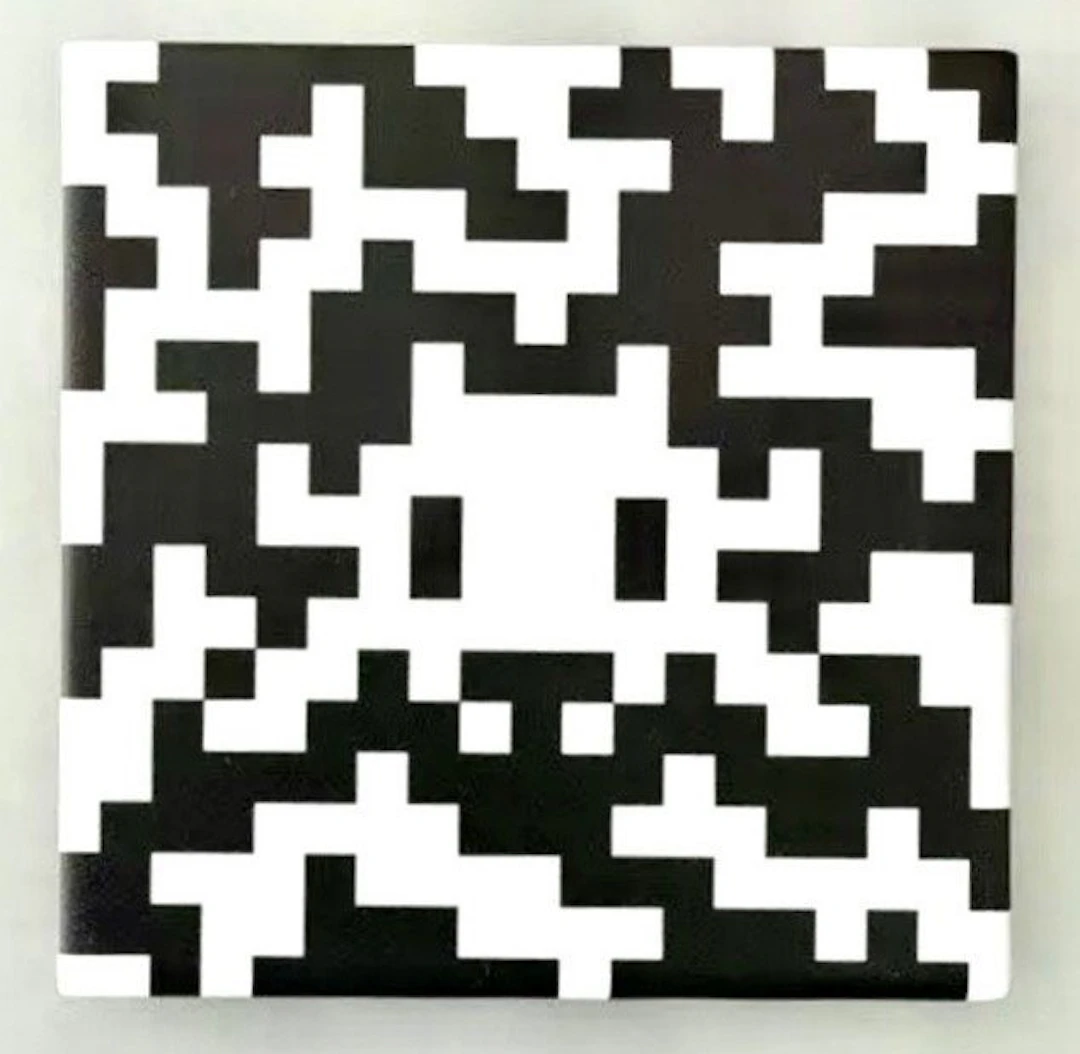 Invader (1969) - Camo Space Tile Black/White (SEALED)