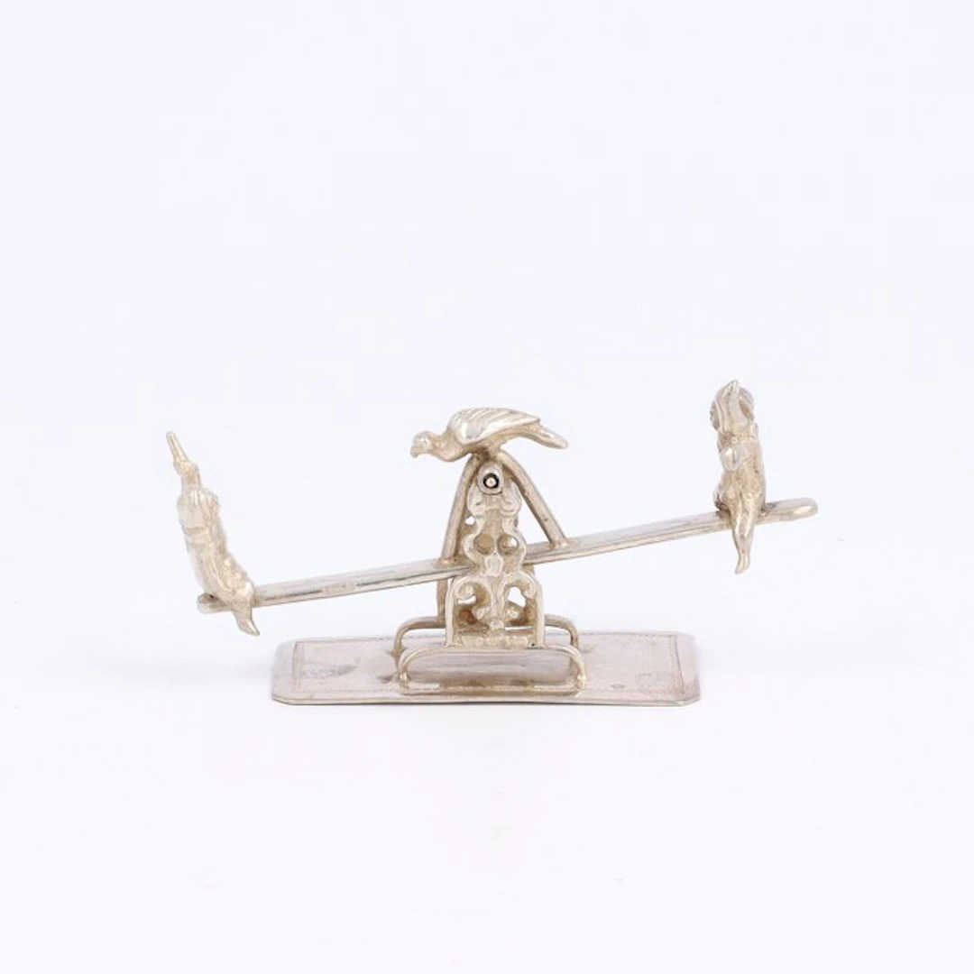 Jan Sybrand Zwanenburg (Sneek 1864-1900) - Figurine - Wip - .833 silver