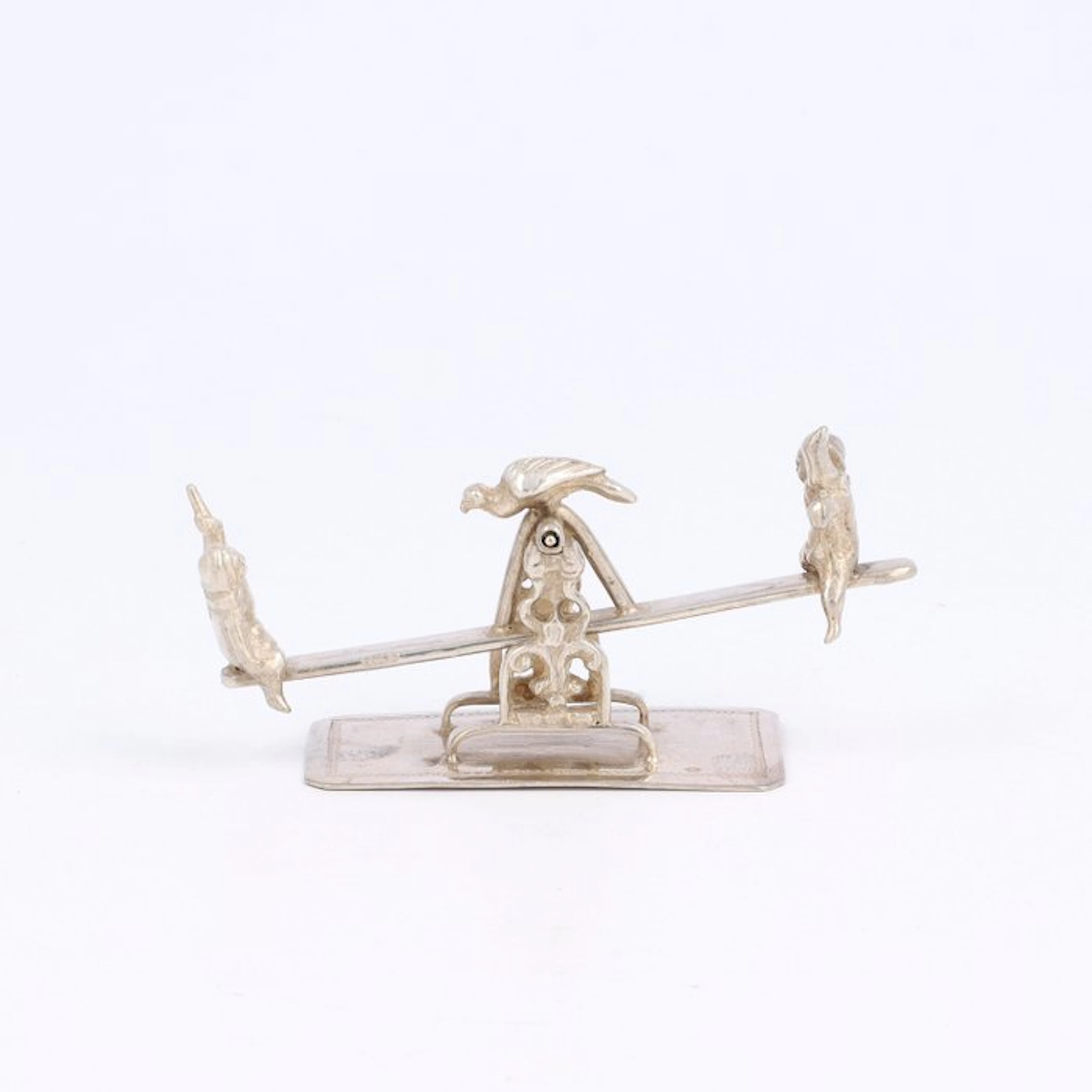 Jan Sybrand Zwanenburg (Sneek 1864-1900) - Figurine - Wip - .833 silver