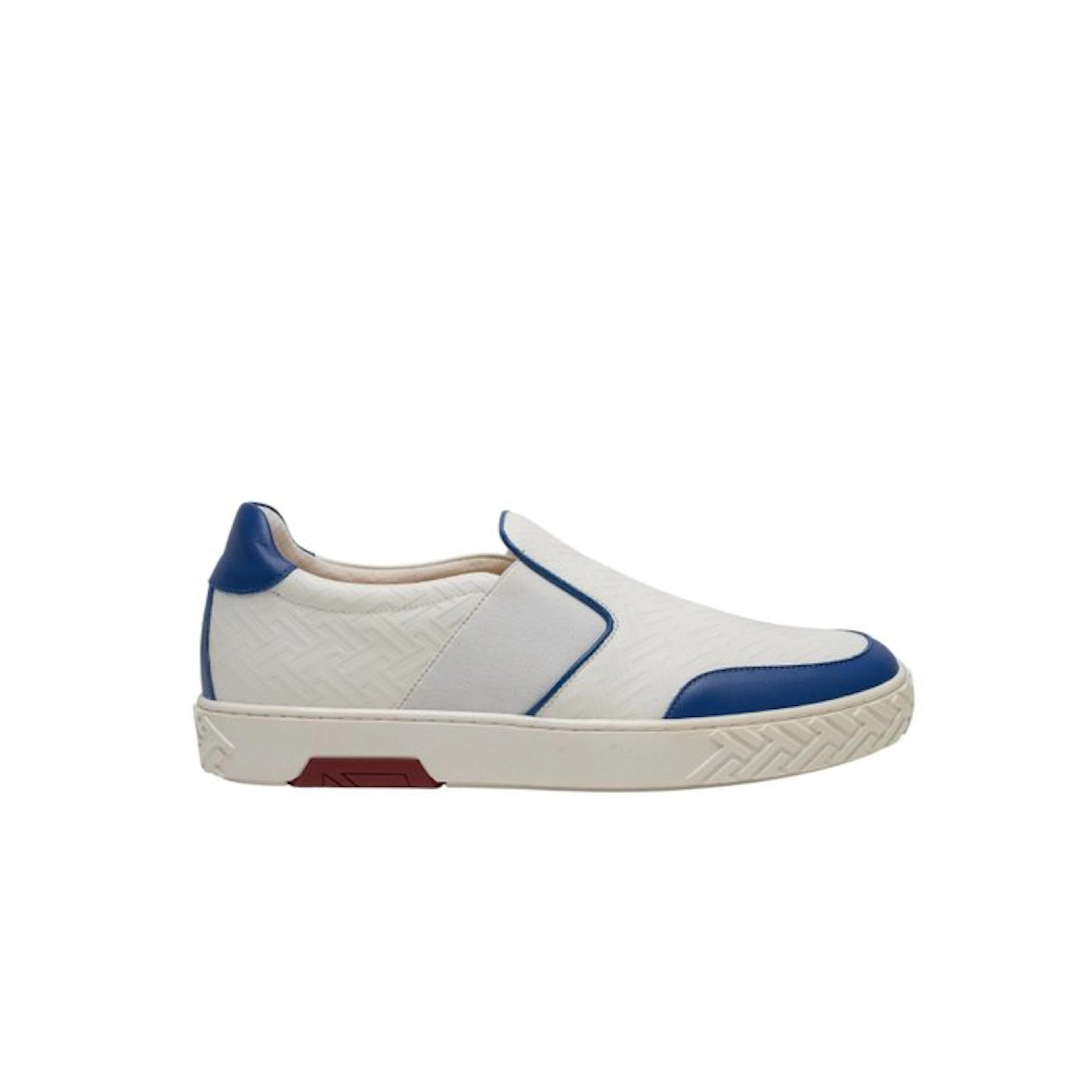 TESTONI - 8 UK - 42 IT - "Ravenna" Sneaker Slip On...