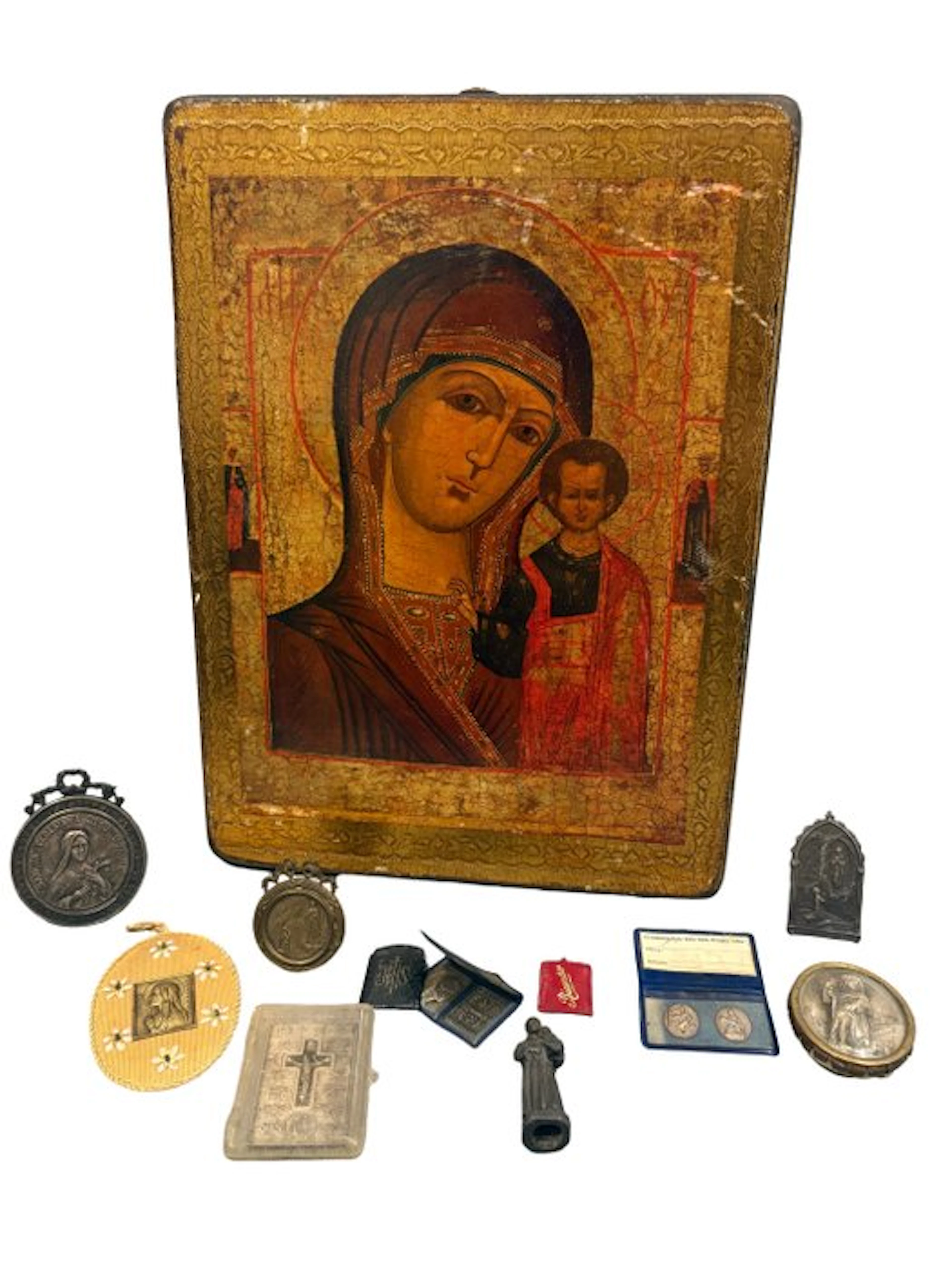 Set of 11 religious objects (11) - Miscellaneous - 1990-2000