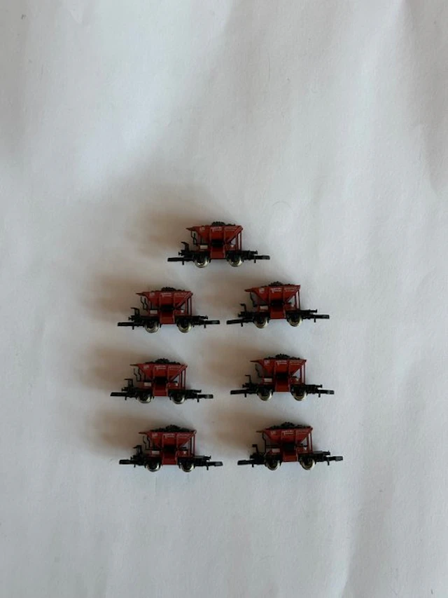 Märklin Z - 8624 - Model train freight carriage (7) - 7x...