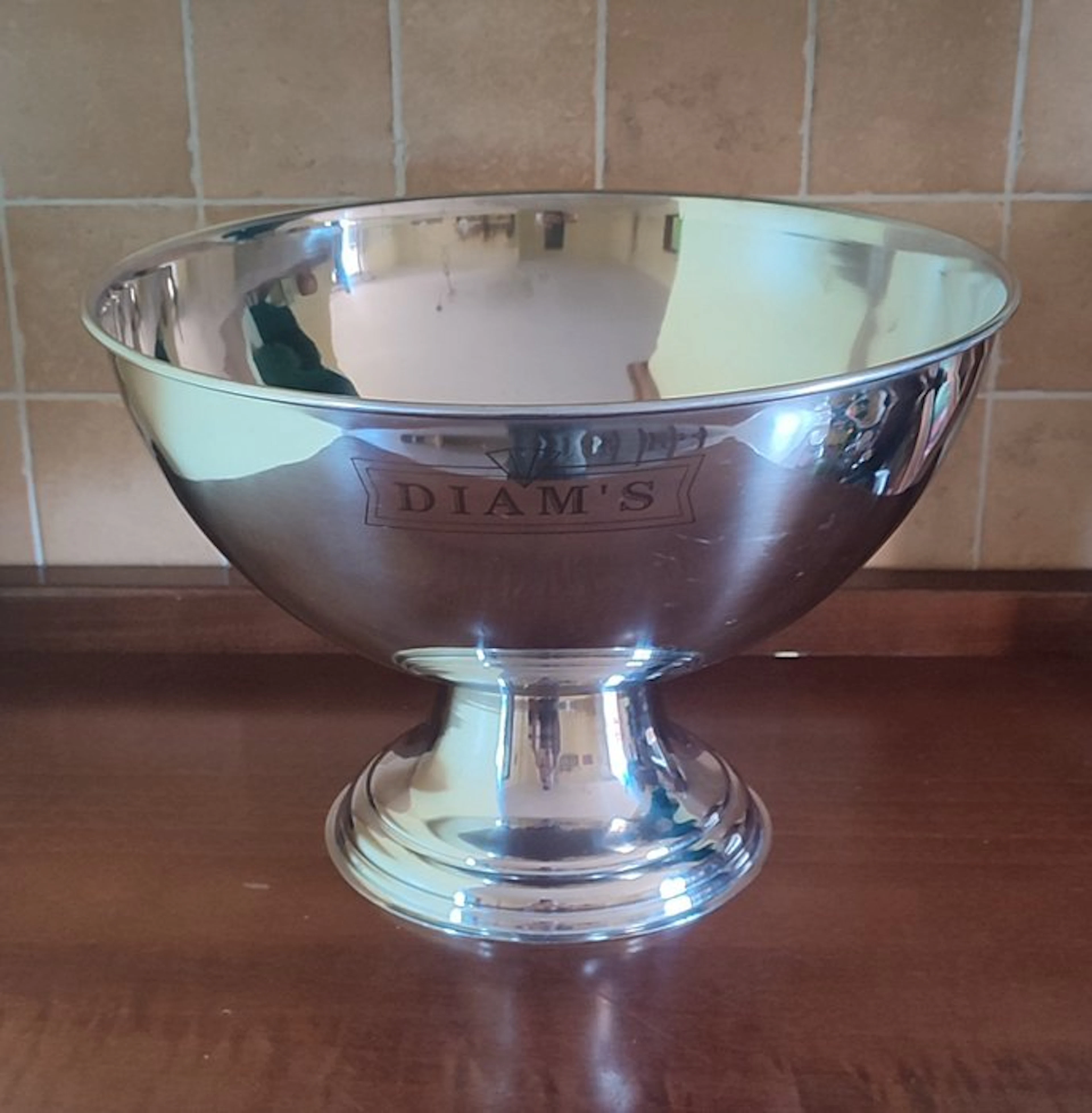 Champagne cooler - Steel - XXL 36.5 cm