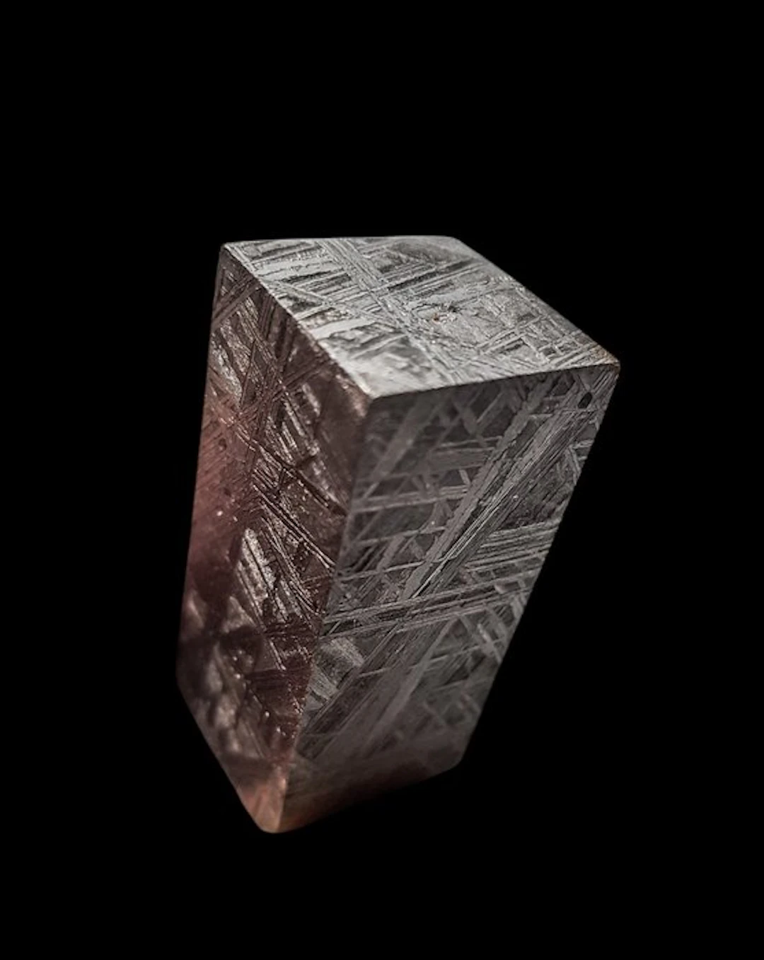 Muonionalusta meteorite HQ Swedish Cube - Height: 4.3 cm - Width: