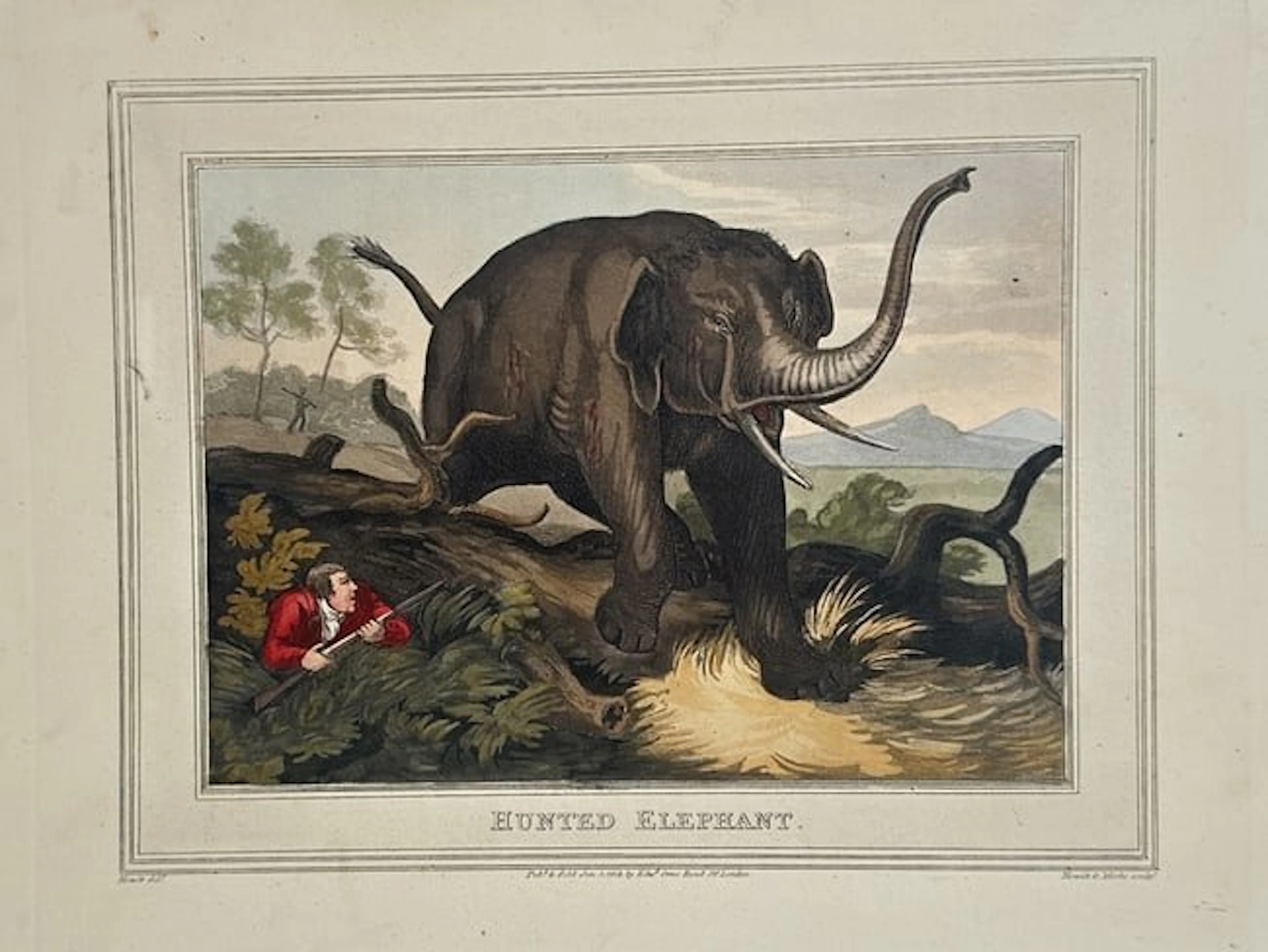 Samuel Howitt (c. 1756–1822) - Hunted Elephant