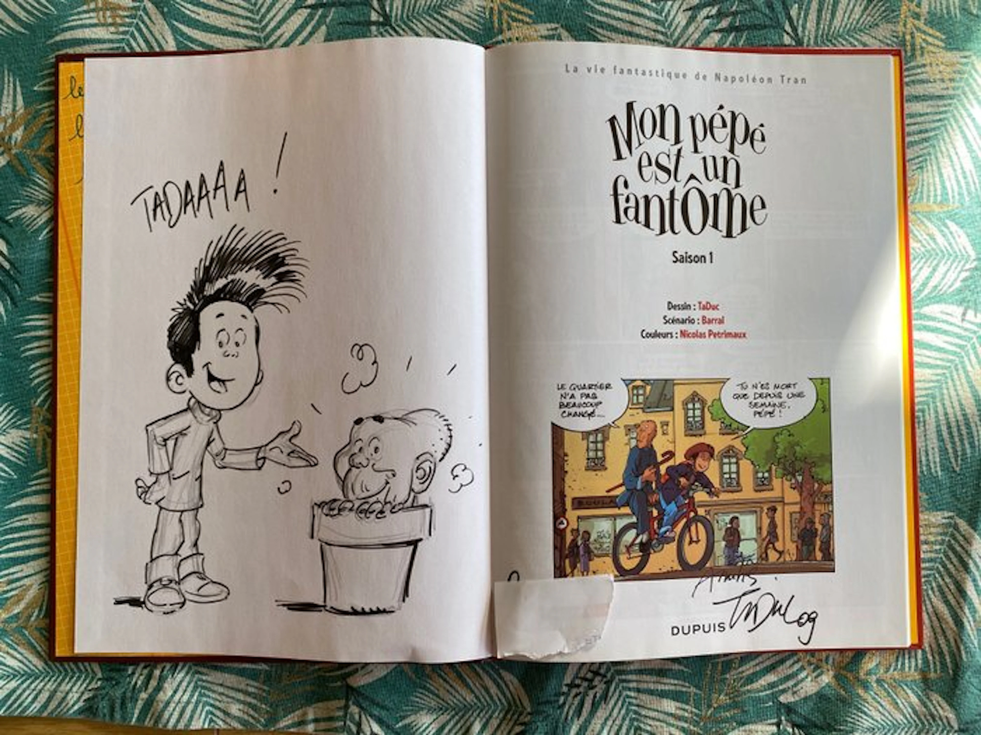 Mon pépé est un fantôme T1 + dédicace - Version...