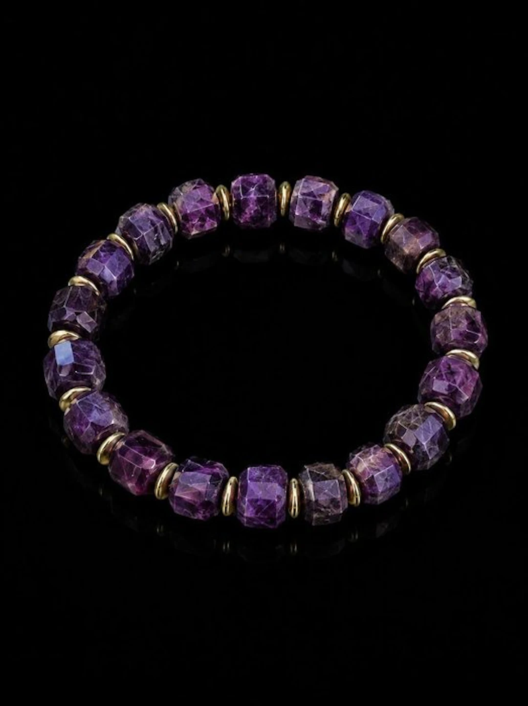 Natural Charoite Bracelet
