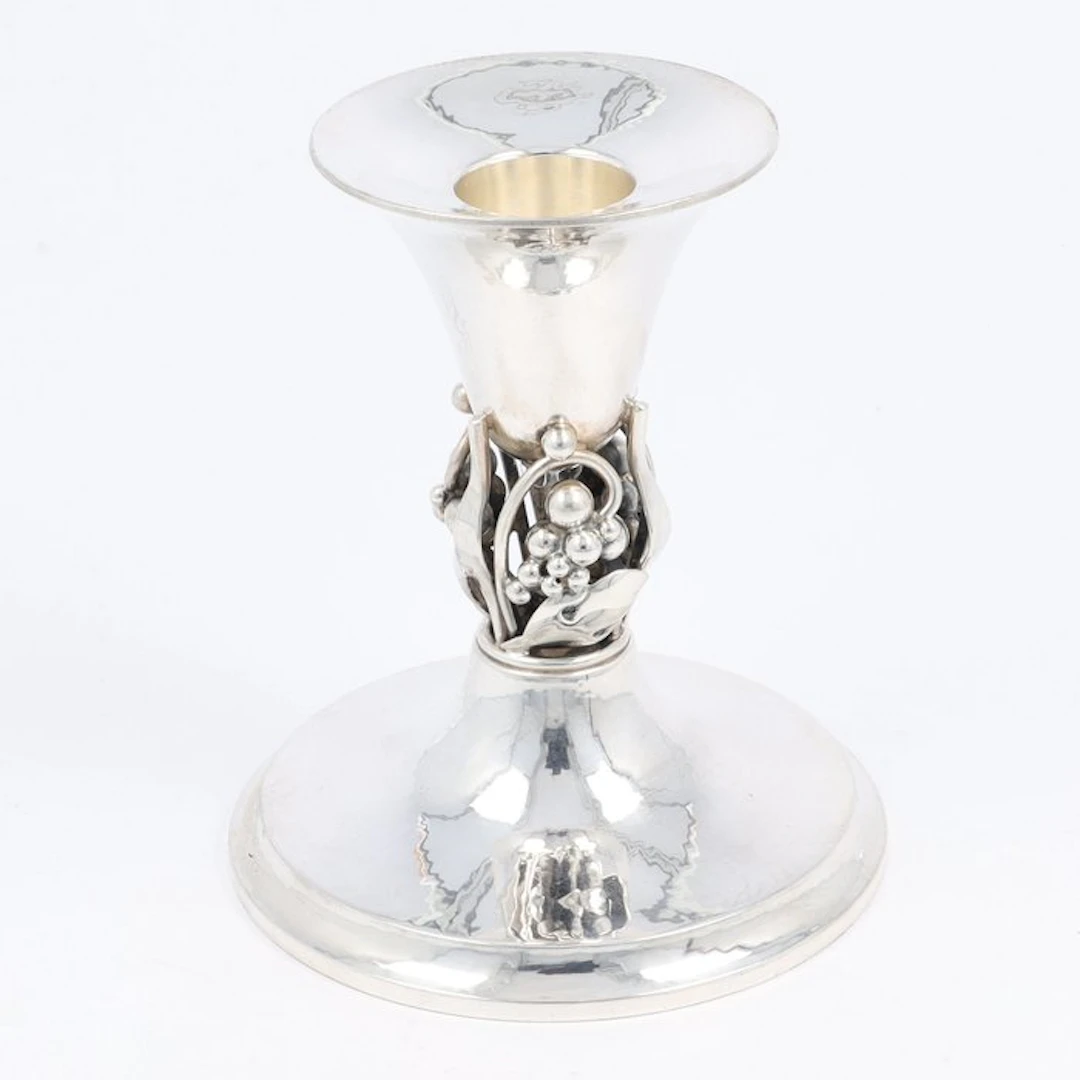 Dansk Guldsmede Handvaerk - Candleholder - .925 silver