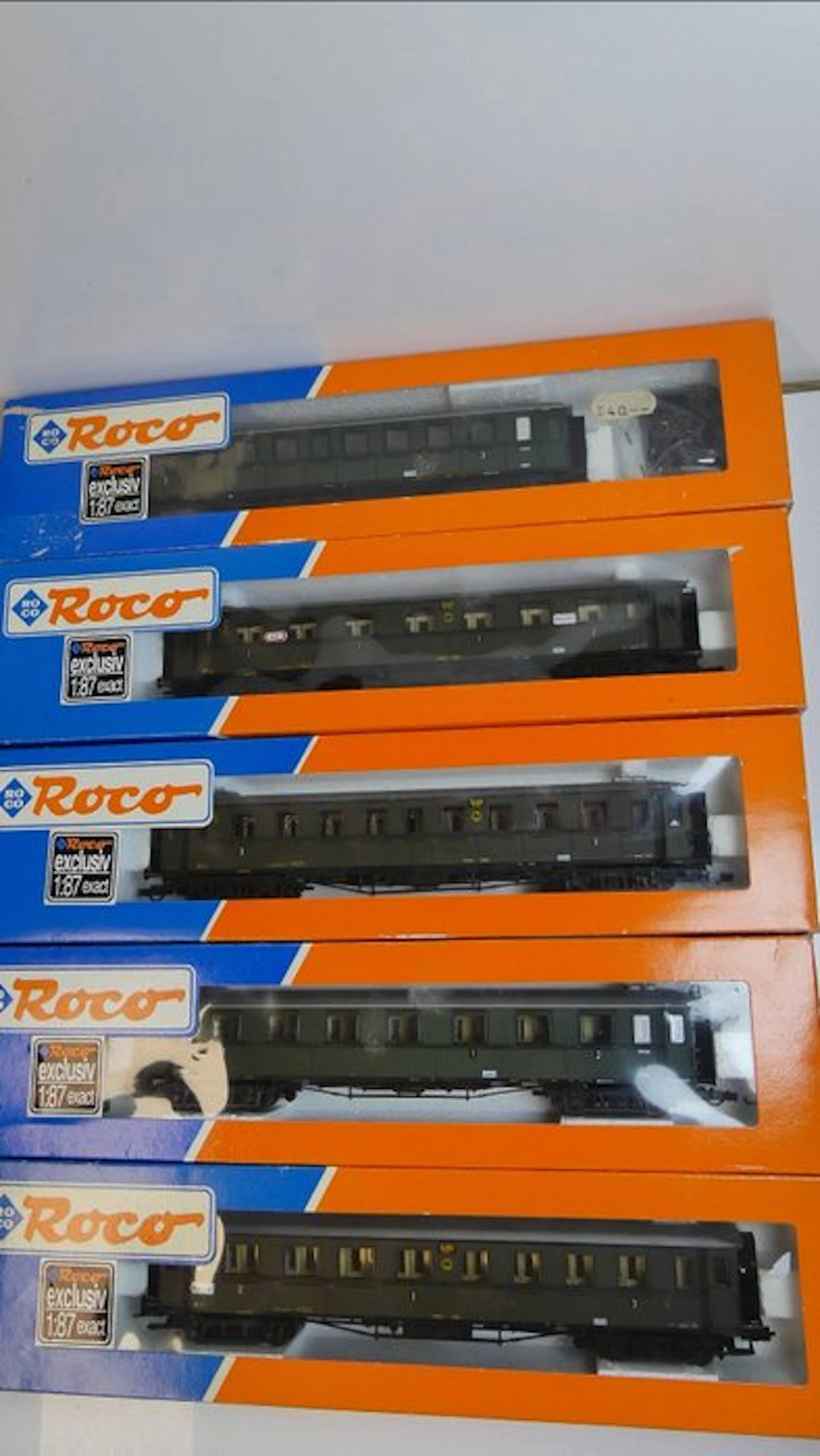 Roco H0 - 44537/44530/44532/44538 - Model train passenger...