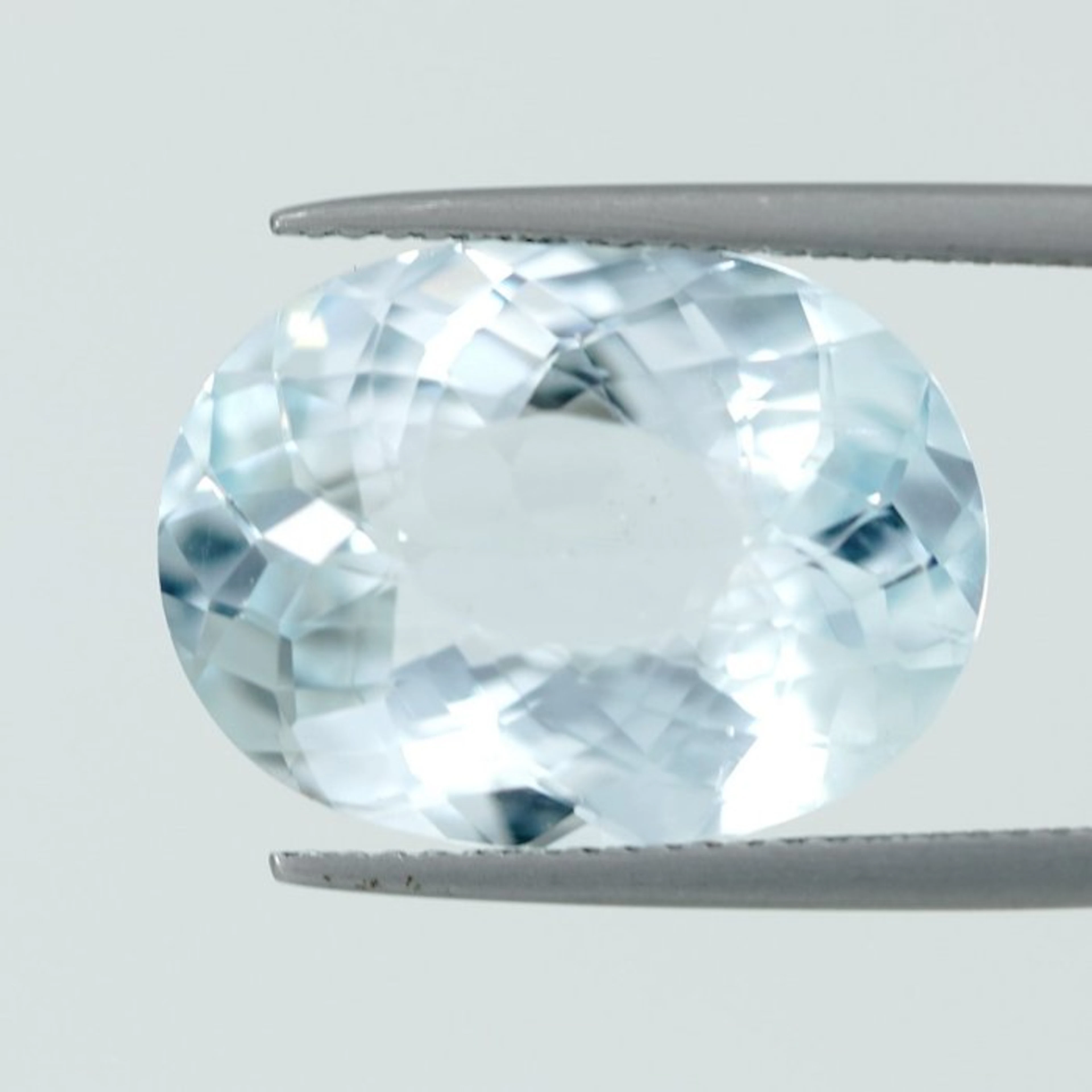 No reserve price - 1 pcs Blue Aquamarine - 10.47 ct...