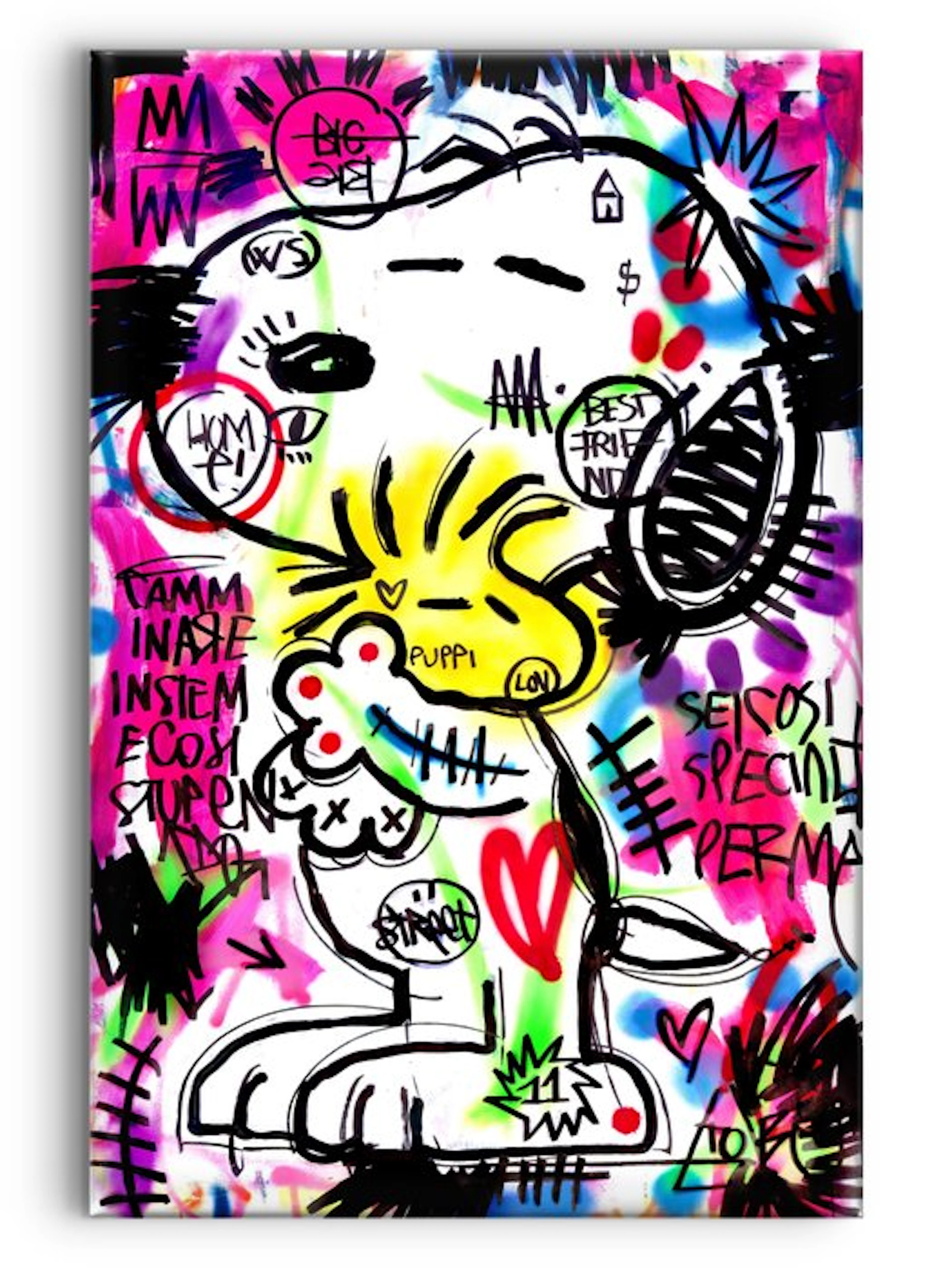 LACRISS (1990) - Snoopy & Woodstock - Per Sempre? “ Per sempre.” - Amici - XXL