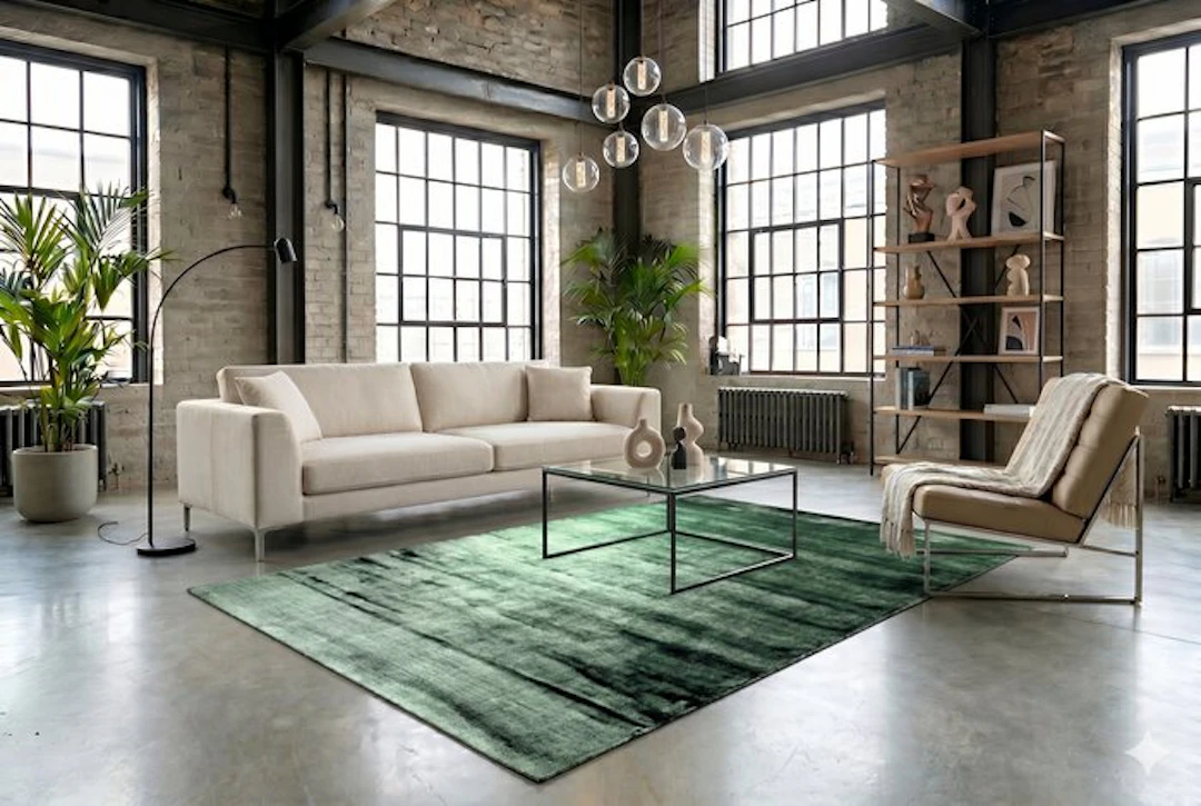 Luxury green Gabbeh - Rug - 250 cm - 150 cm - unused and very soft