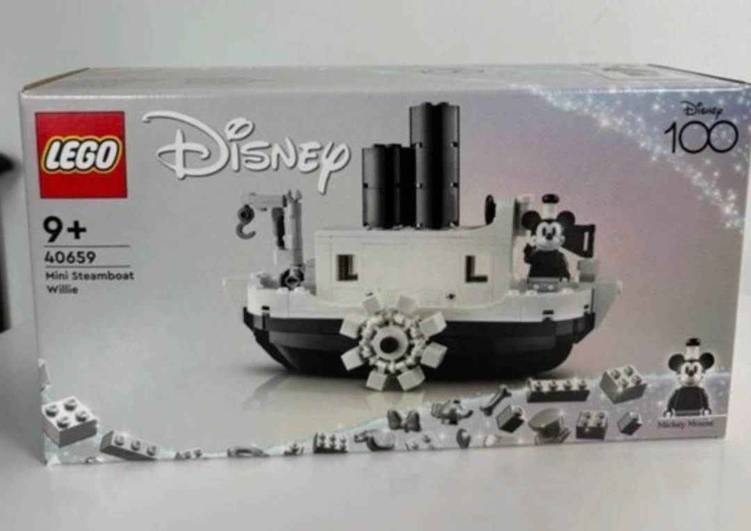 LEGO Set - 40659 - Disney - Mini Steamboat Willie - Disney 100 years