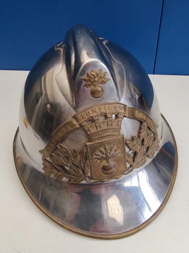 France - Military helmet - French firefighter helmet...