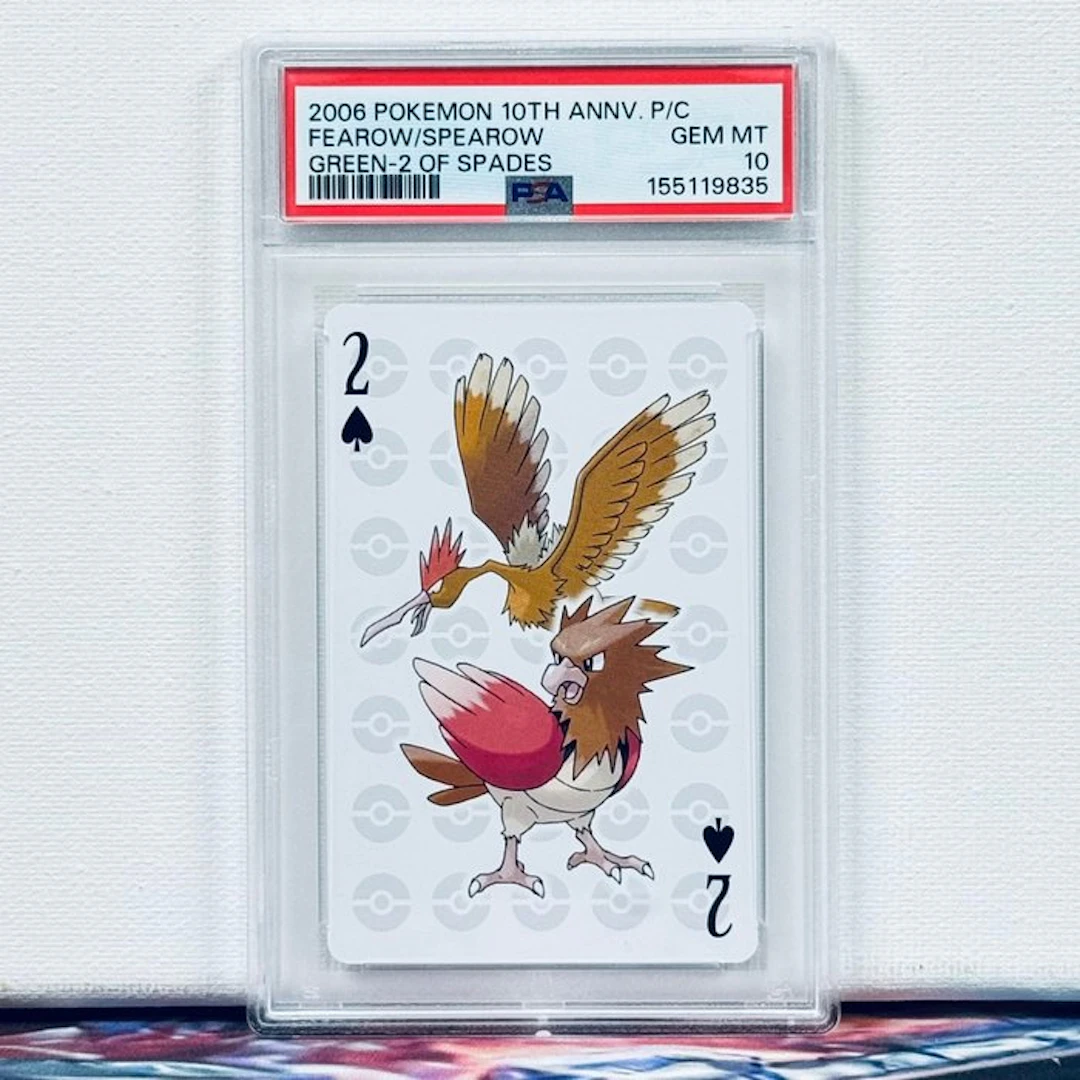 Pokémon Graded card - FEAROW/SPEAROW 2006 POKEMON 10TH ANNV