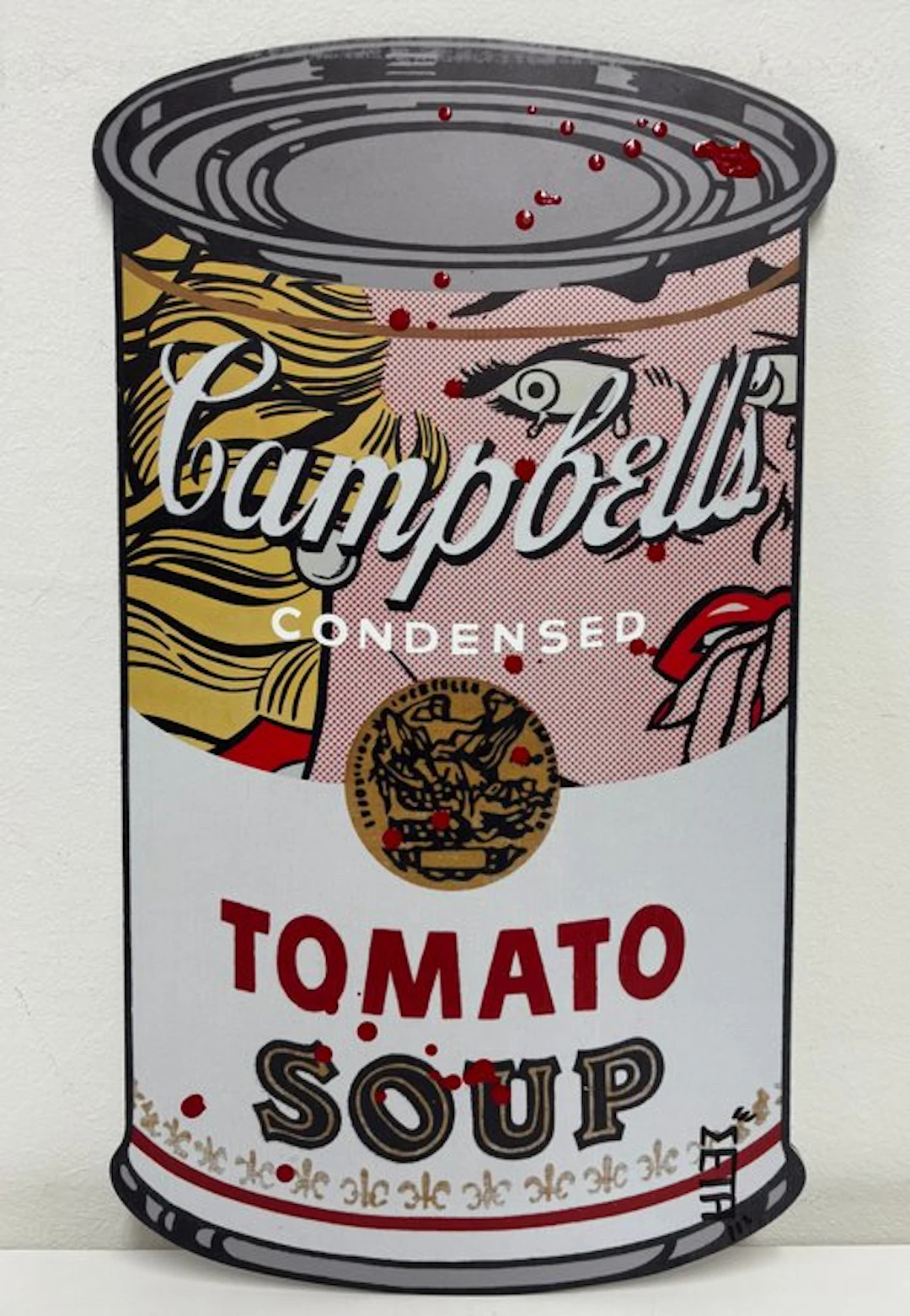 Meta Pop (1990) - Lichtenstein x Campbell´s, from: The Icon´s of Art series