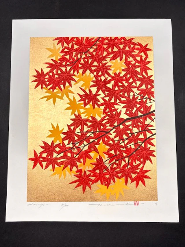 Latest Work - "Momiji 4" (Japanese Maple) - Limited 5/300...