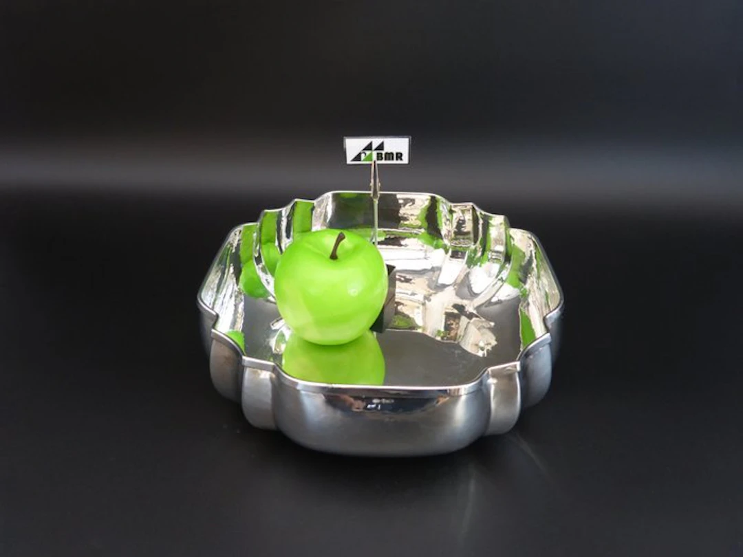 Dish - .800 silver - Italian