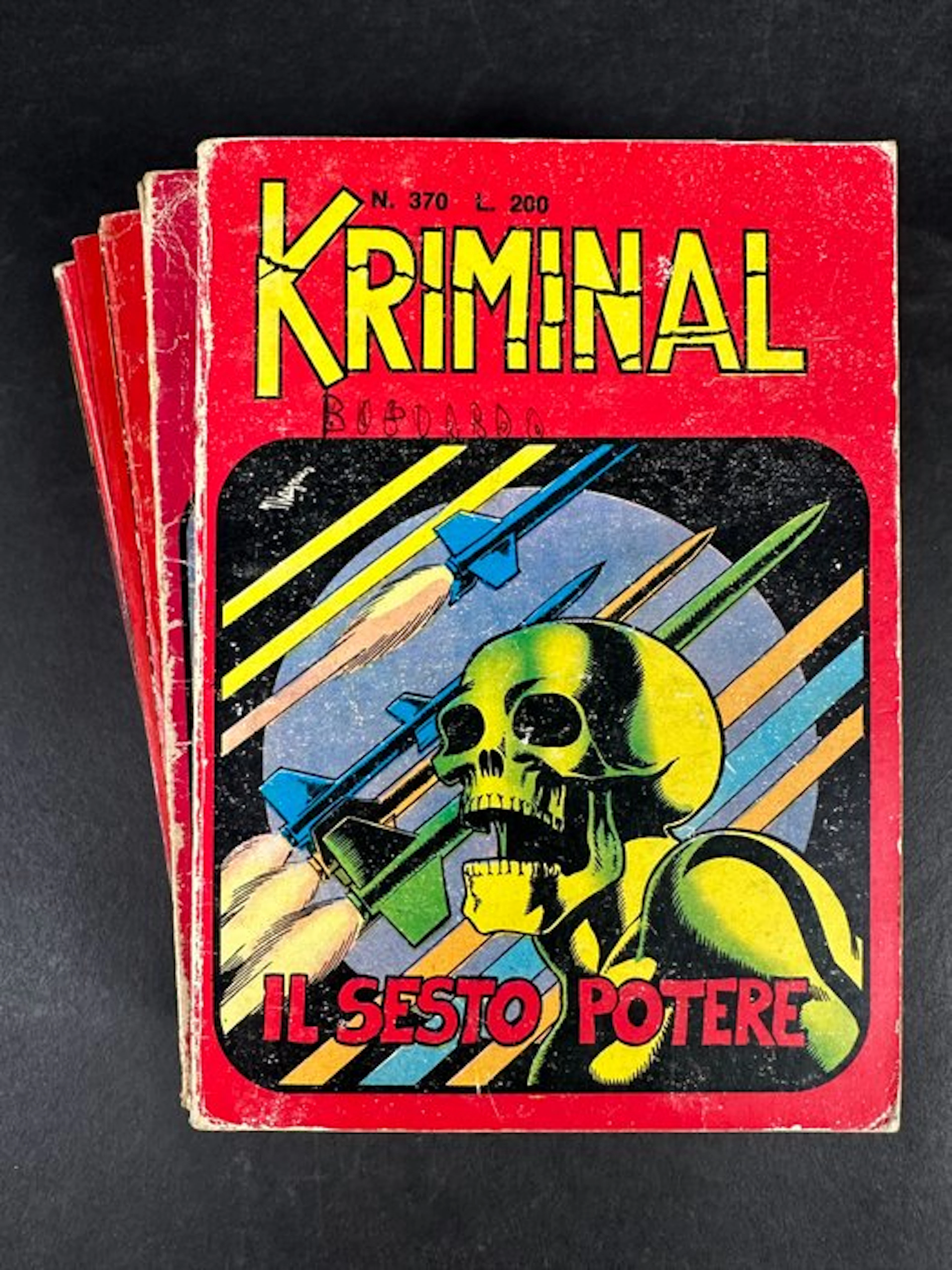 Kriminal nn. 370/374 - 5 Comic - First edition - 1972