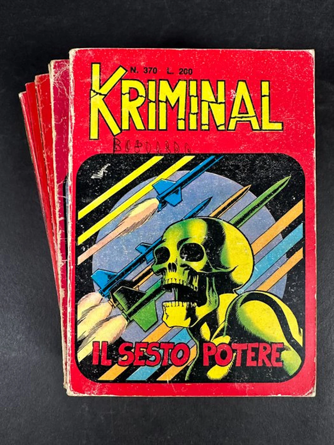 Kriminal nn. 370/374 - 5 Comic - First edition - 1972