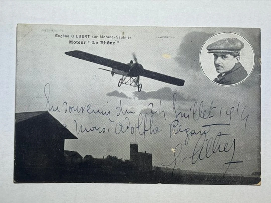 Eugène Gilbert (1889–1918) Legendary French Aviation...