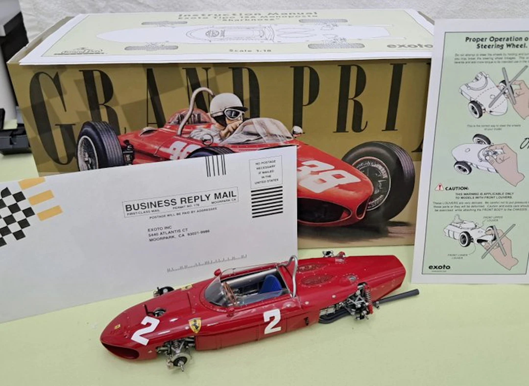 Exoto 1:18 - Model sports car - Ferrari F1 156 Sharknose n