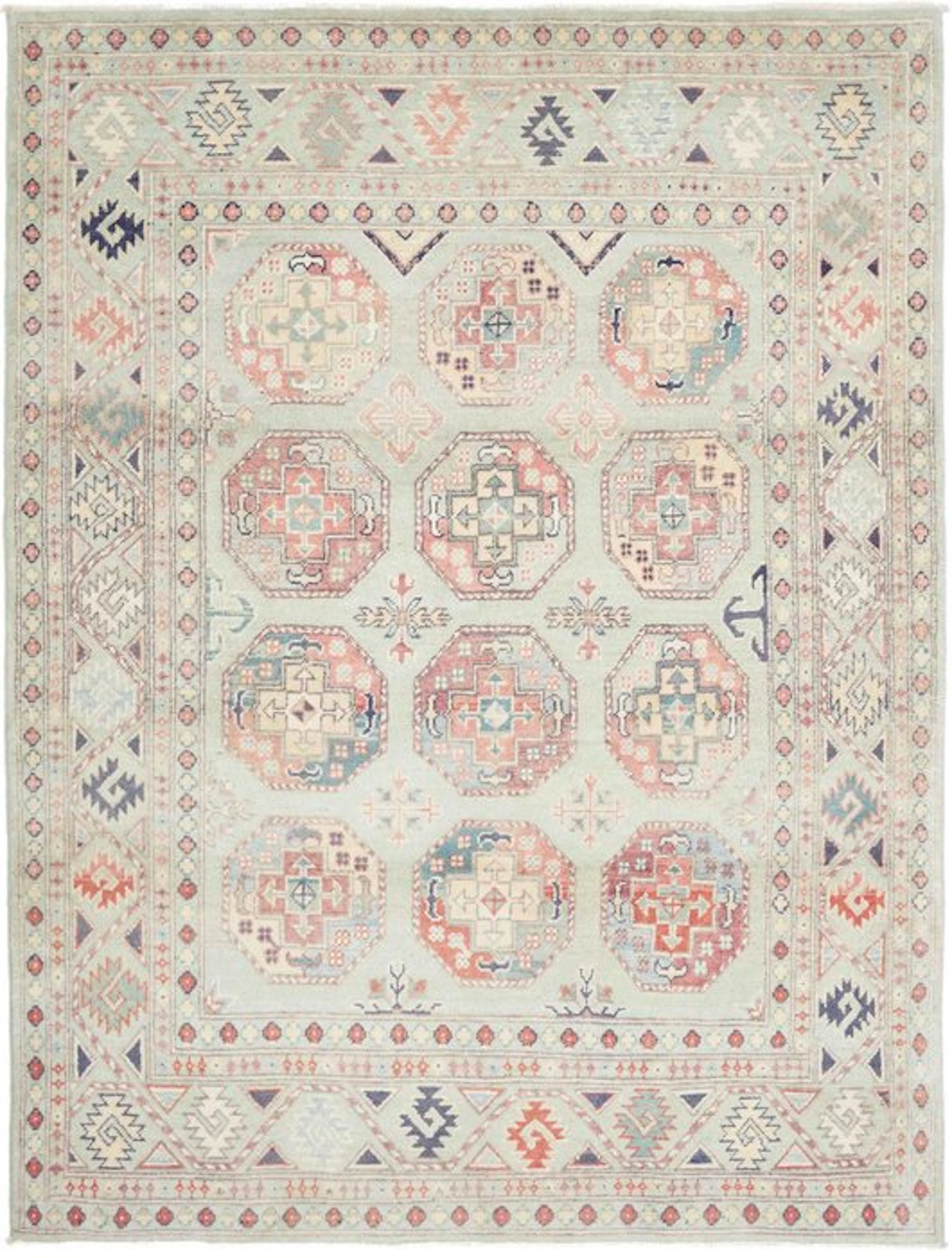 Kazak - Rug - 204 cm - 155 cm - Handmade - unused -New