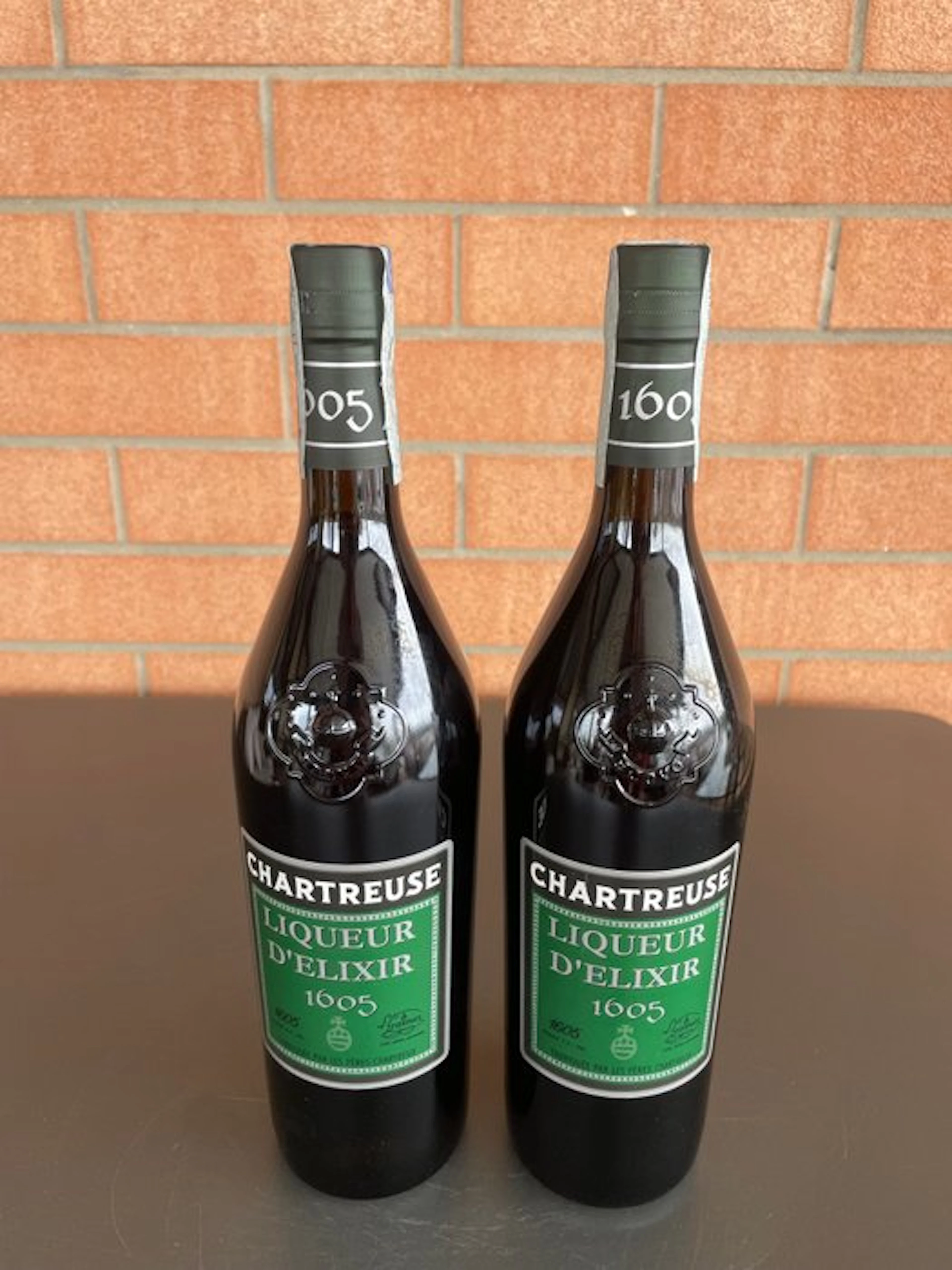 Chartreuse - Liqueur d´Elixir 1605 - b. 2026 - 70cl - 2 bottles