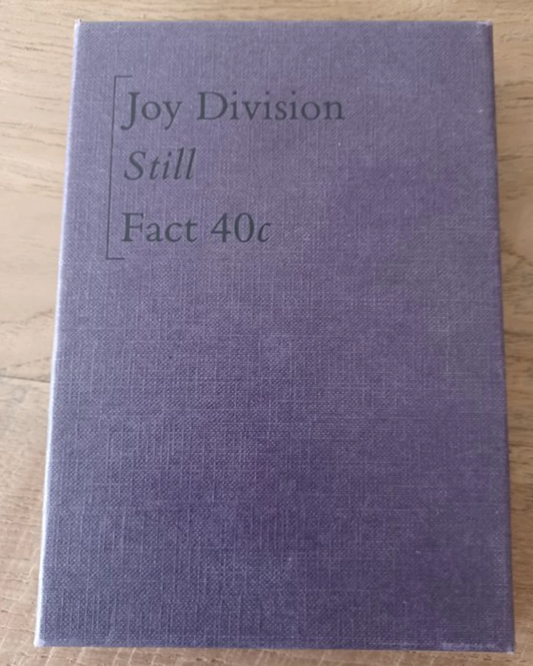 Joy Division - Still-double cassette boxset - Canada - Audio cassette - 1986