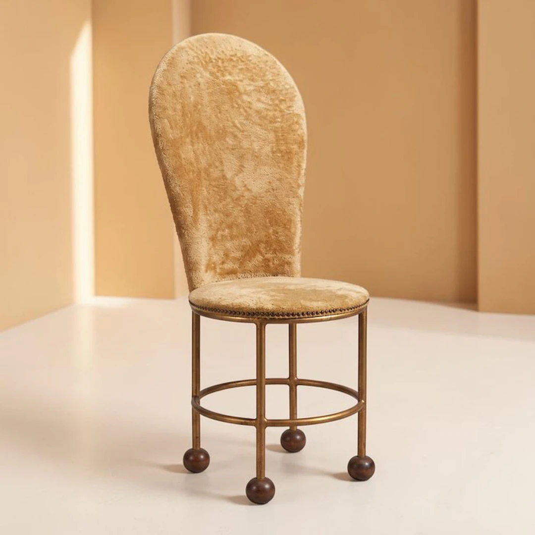 Armchair - Wood, Iron