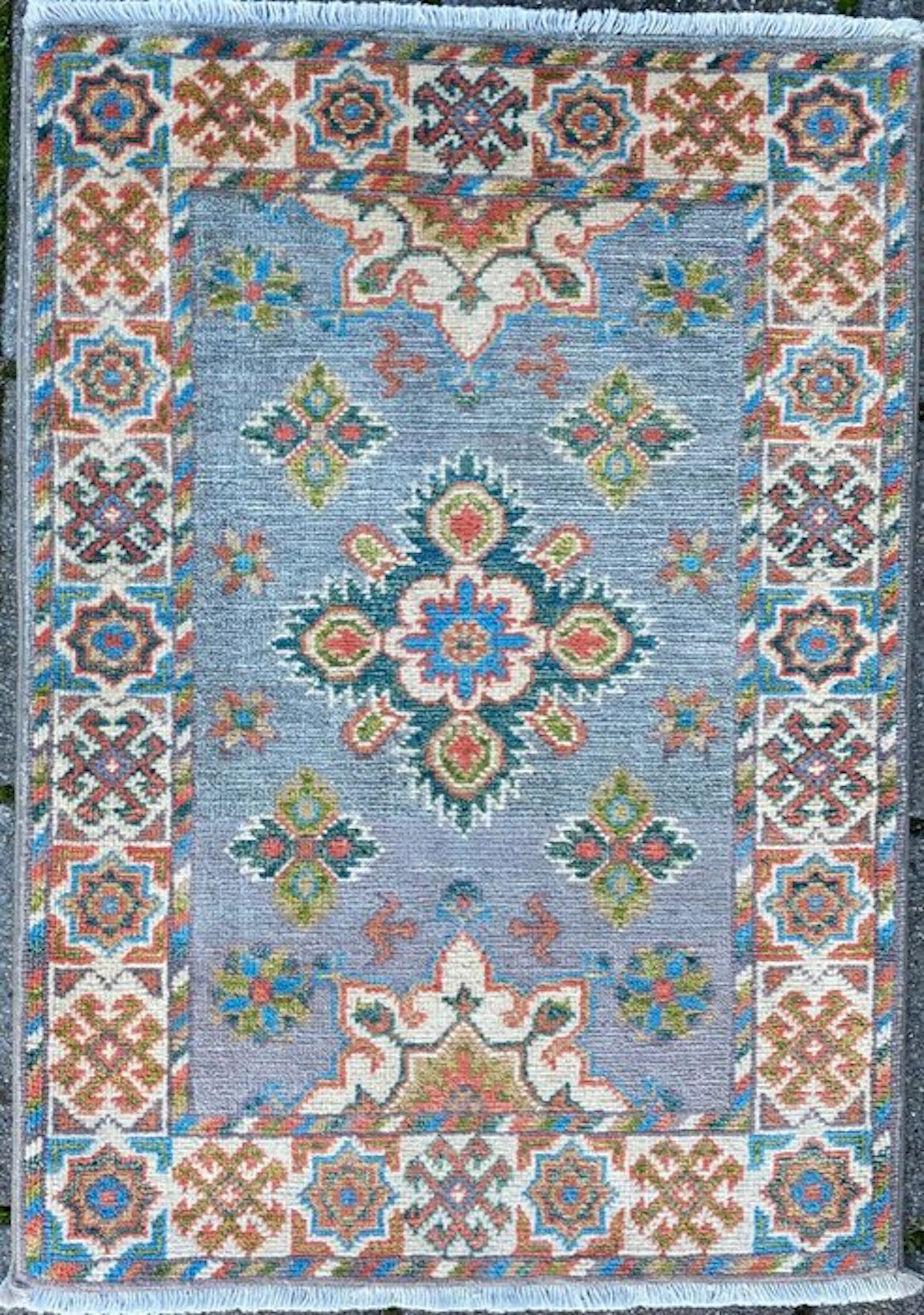 Kazak, hand-knotted - Carpet - 89 cm - 63 cm