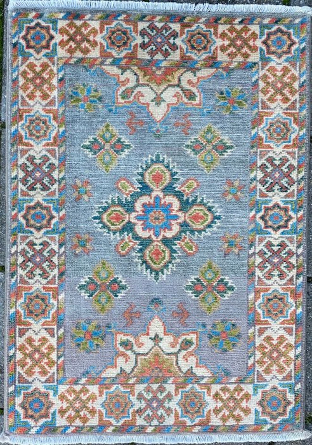 Kazak, hand-knotted - Carpet - 89 cm - 63 cm