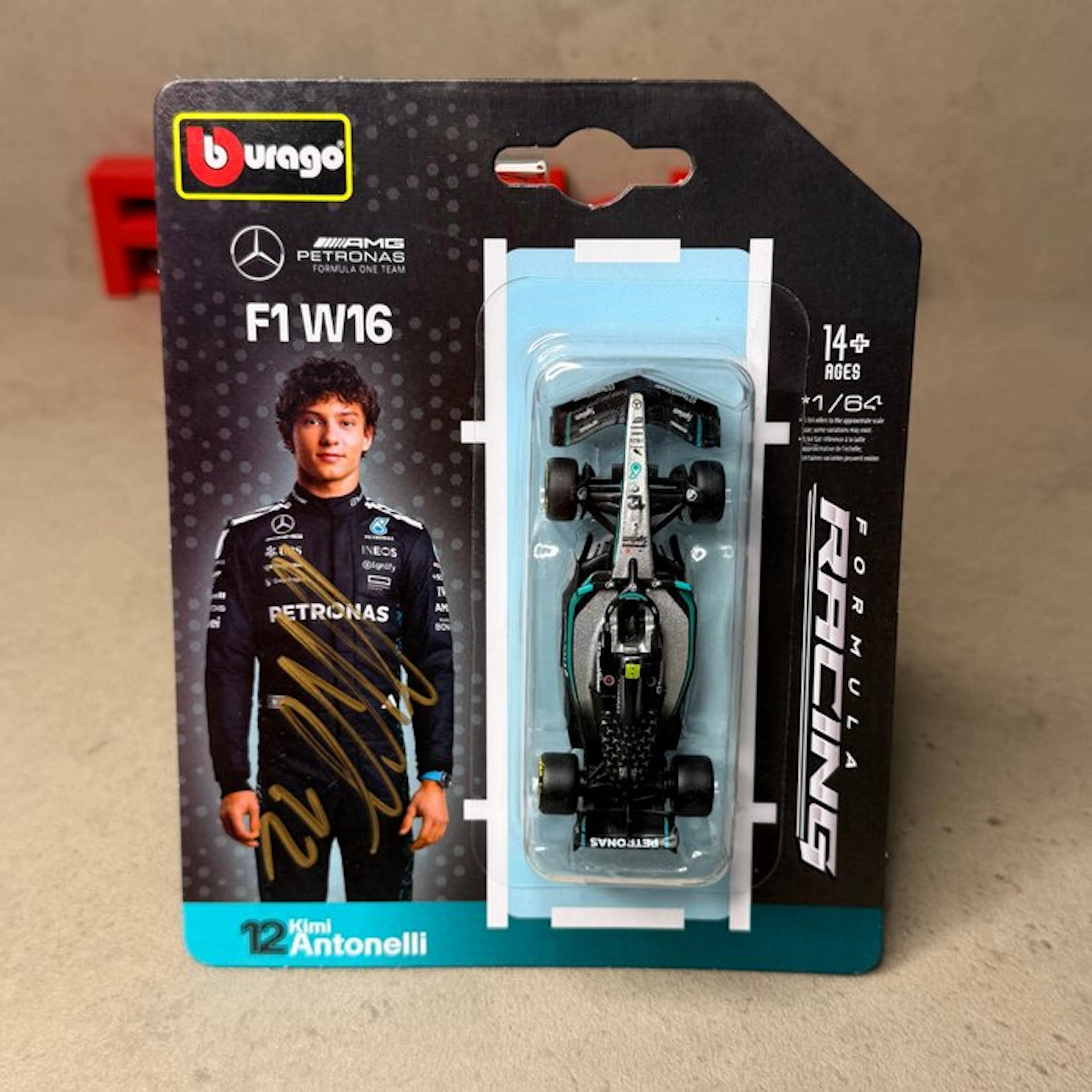 Mercedes - Burago Mercedes F1W16 Car n° 12 - Andrea Kimi...